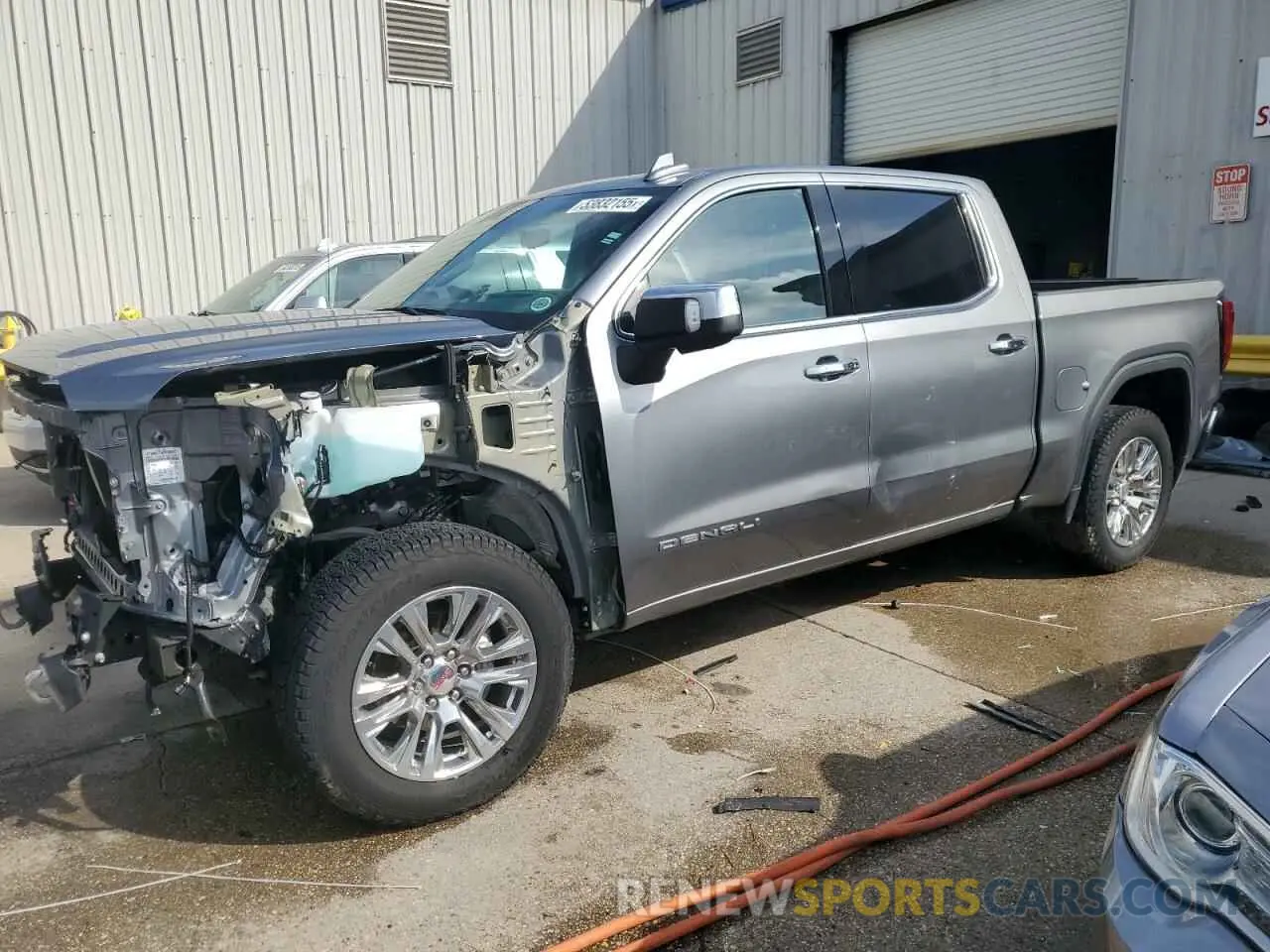 1 fotografías del automóvil dañado 3GTP8FED3MG372116 GMC SIERRA 2021
