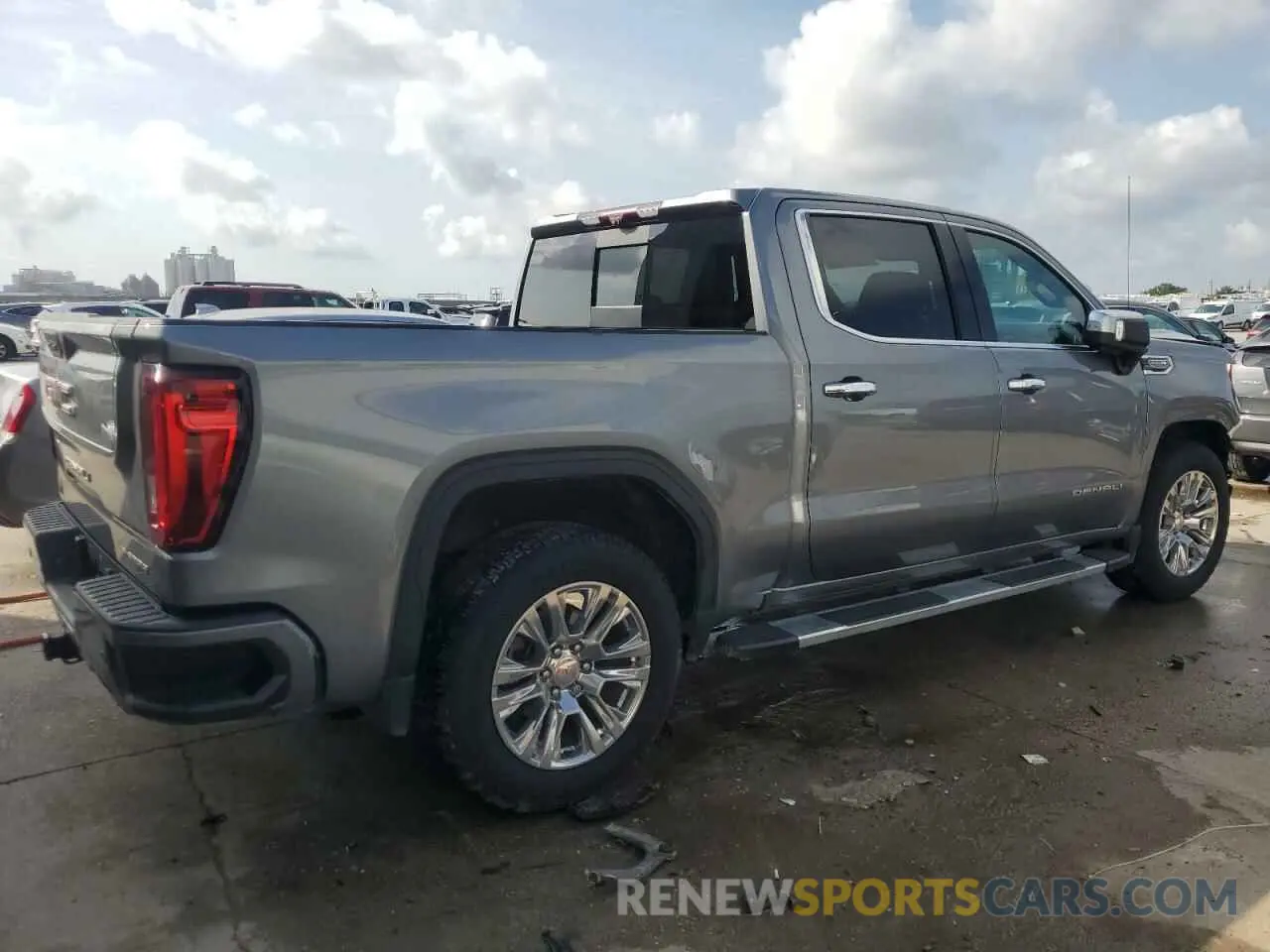 3 fotografías del automóvil dañado 3GTP8FED3MG372116 GMC SIERRA 2021