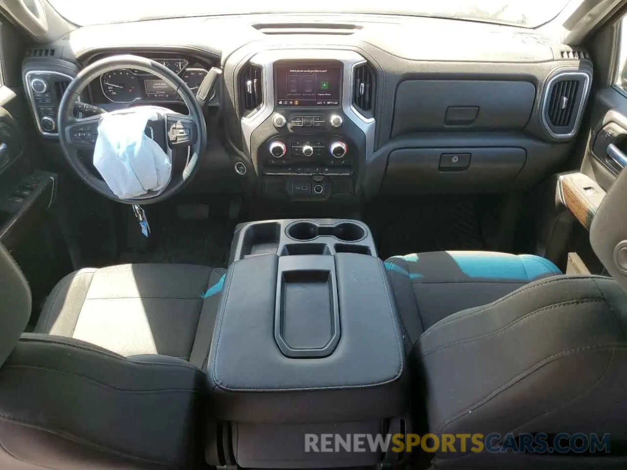 8 fotografías del automóvil dañado 3GTP9CEK3MG301203 GMC SIERRA 2021