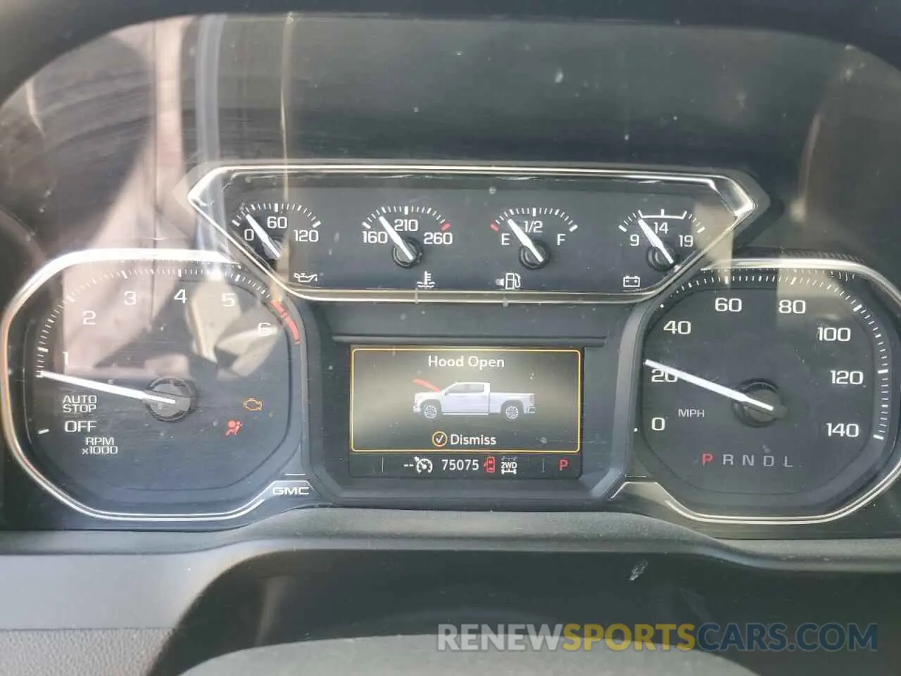 9 fotografías del automóvil dañado 3GTP9CEK3MG301203 GMC SIERRA 2021