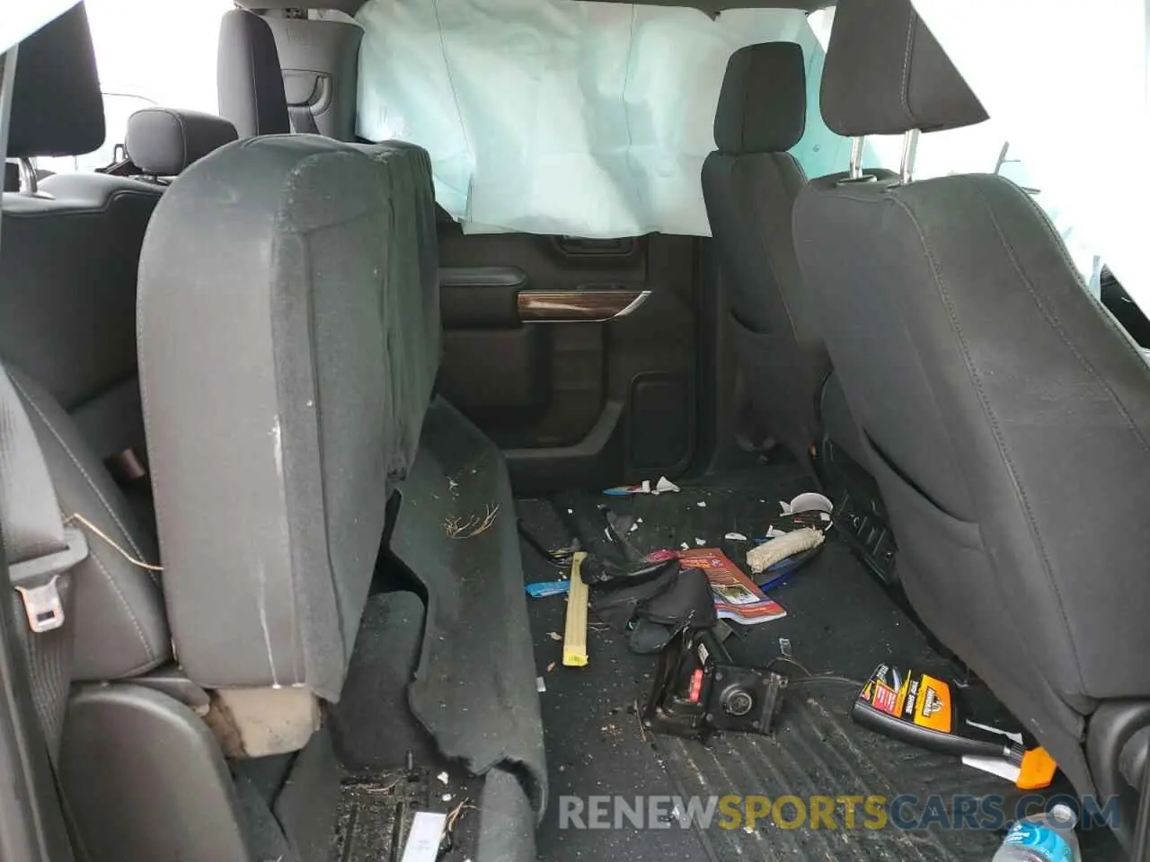 10 fotografías del automóvil dañado 3GTP9CEK5MG174227 GMC SIERRA 2021