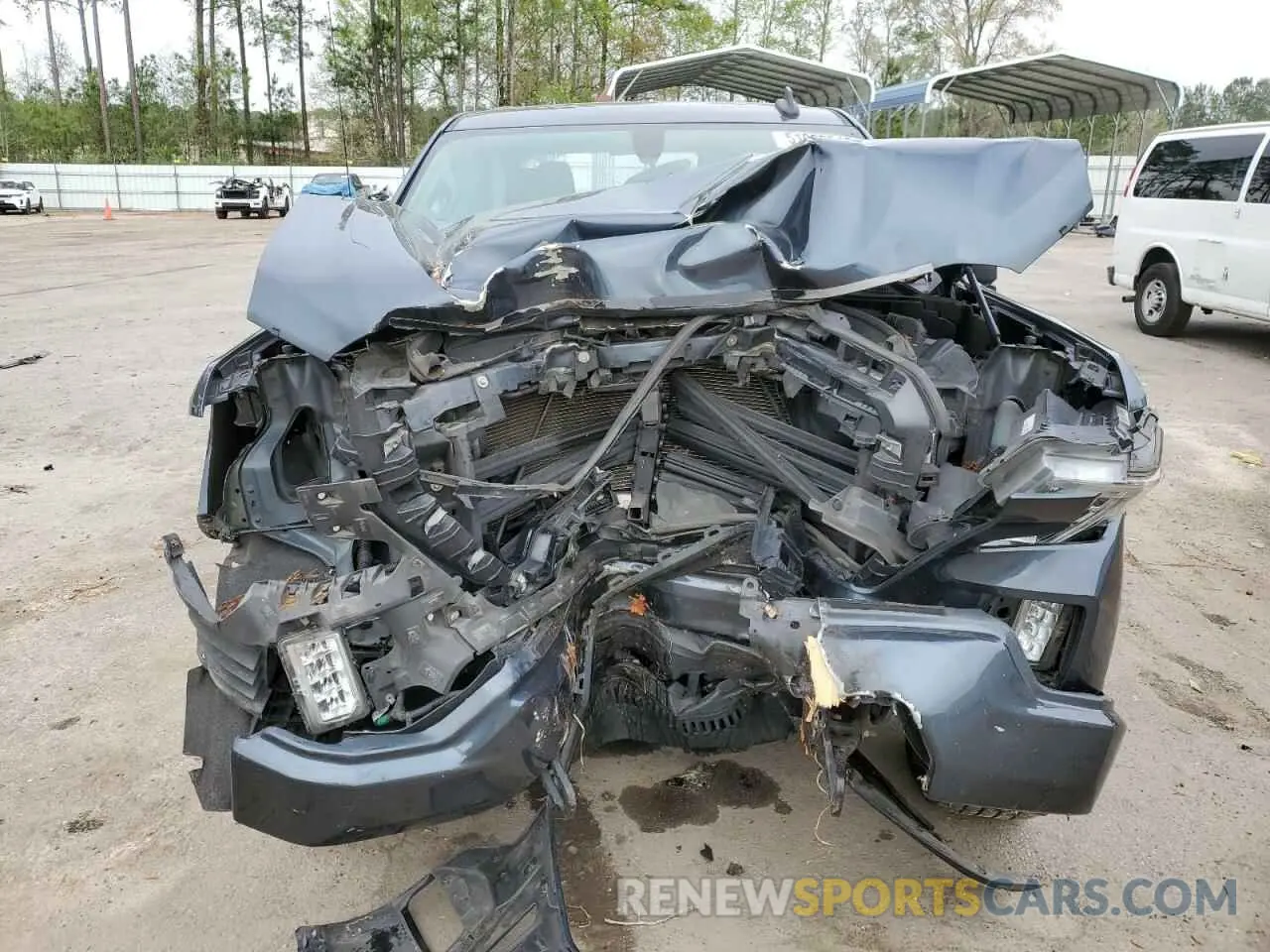 11 fotografías del automóvil dañado 3GTP9CEK5MG174227 GMC SIERRA 2021