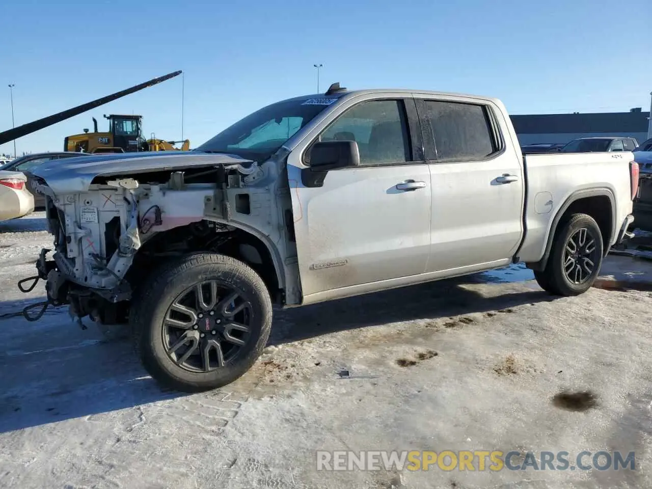 1 fotografías del automóvil dañado 3GTP9CEK8MG466938 GMC SIERRA 2021