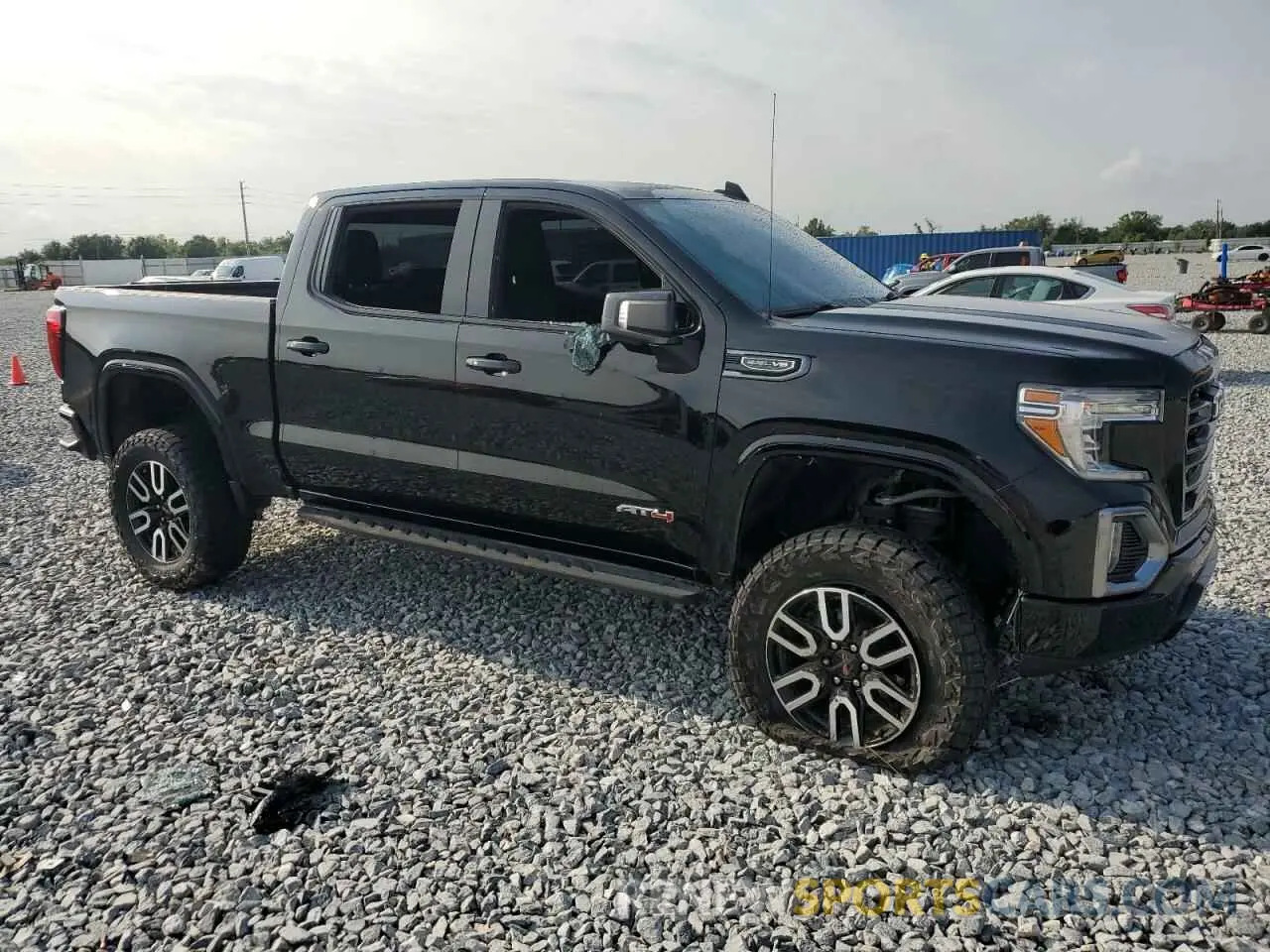 4 fotografías del automóvil dañado 3GTP9EED1MG457012 GMC SIERRA 2021