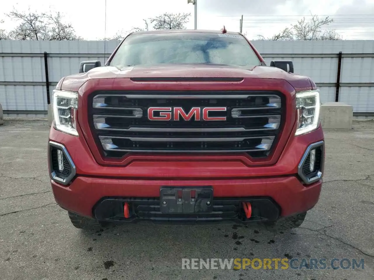 5 fotografías del automóvil dañado 3GTP9EED2MG394700 GMC SIERRA 2021