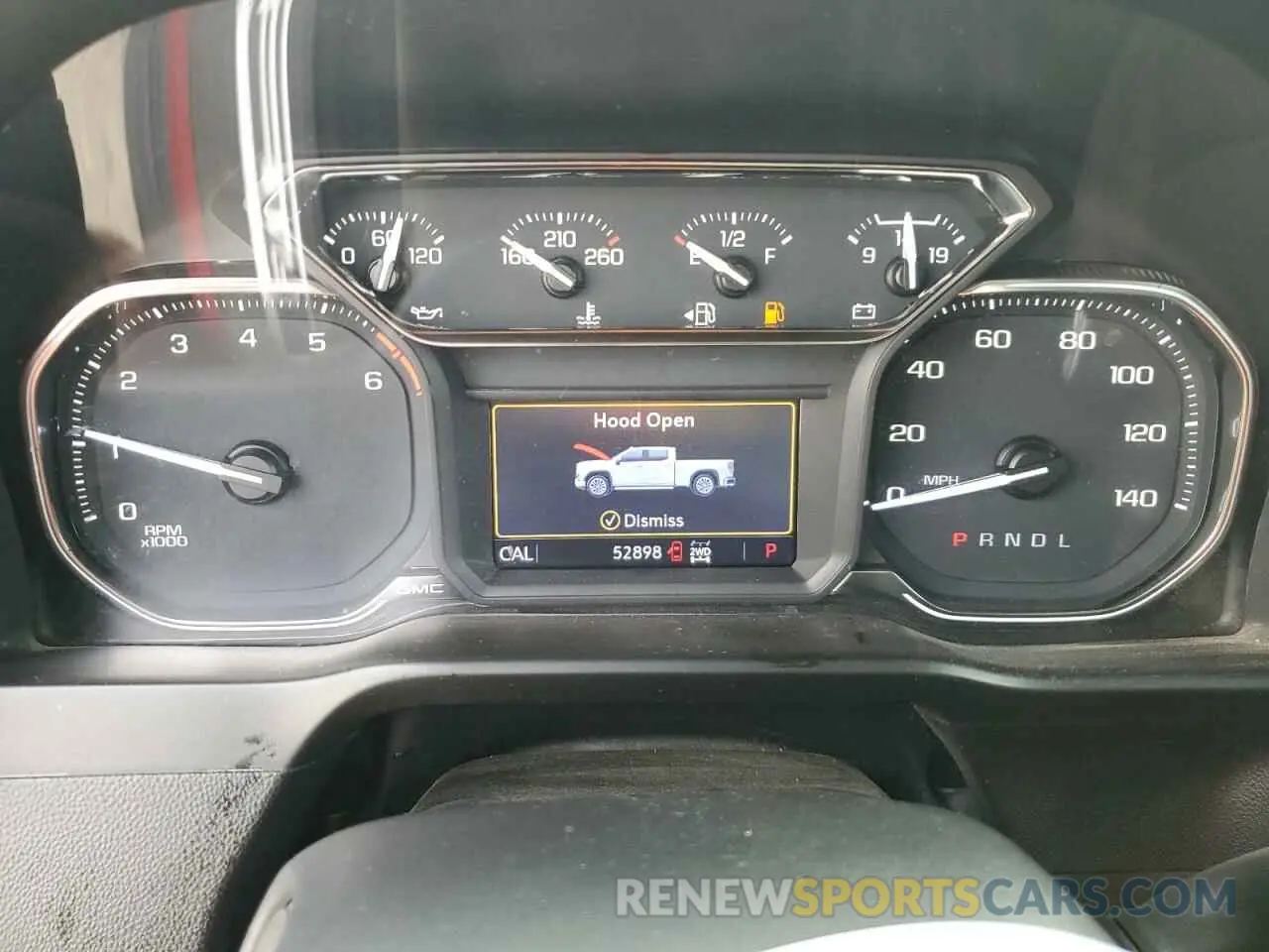 9 fotografías del automóvil dañado 3GTP9EED2MG394700 GMC SIERRA 2021