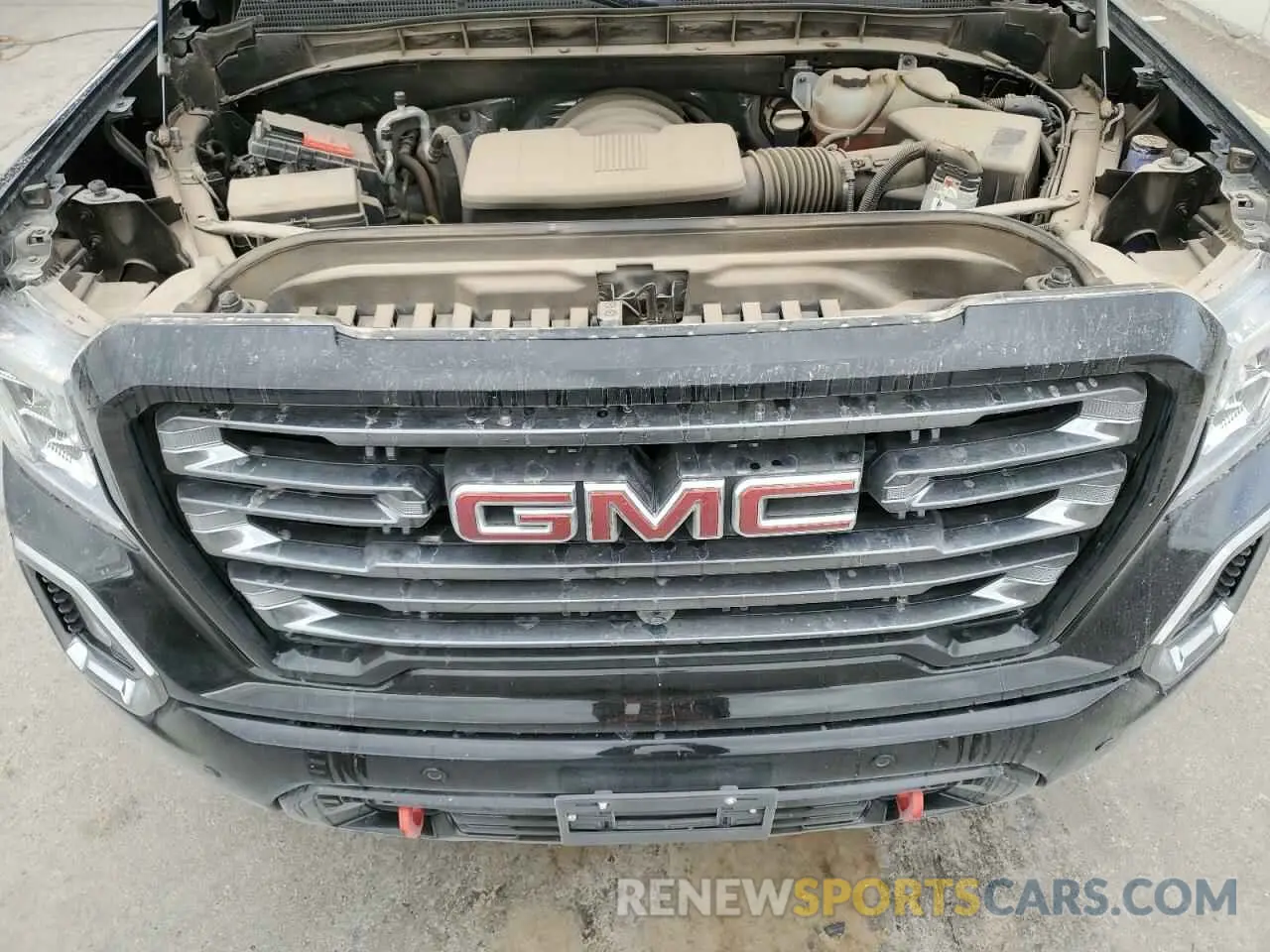 11 fotografías del automóvil dañado 3GTP9EED5MG337455 GMC SIERRA 2021