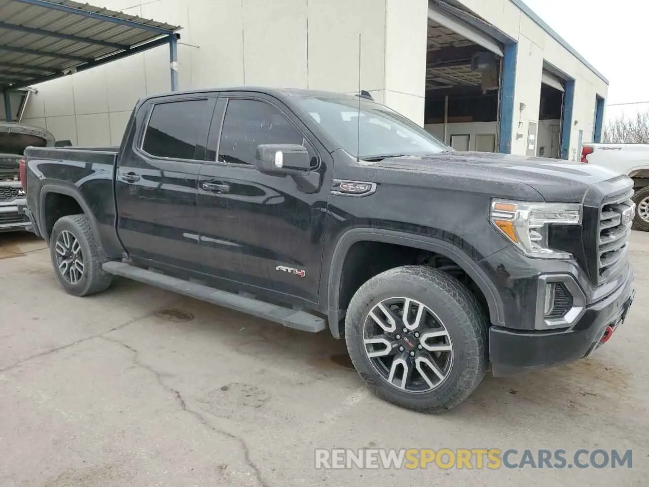 4 fotografías del automóvil dañado 3GTP9EED5MG337455 GMC SIERRA 2021