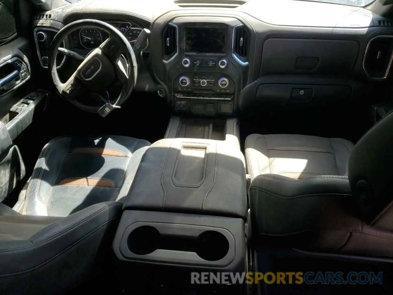 8 fotografías del automóvil dañado 3GTP9EED5MG337455 GMC SIERRA 2021