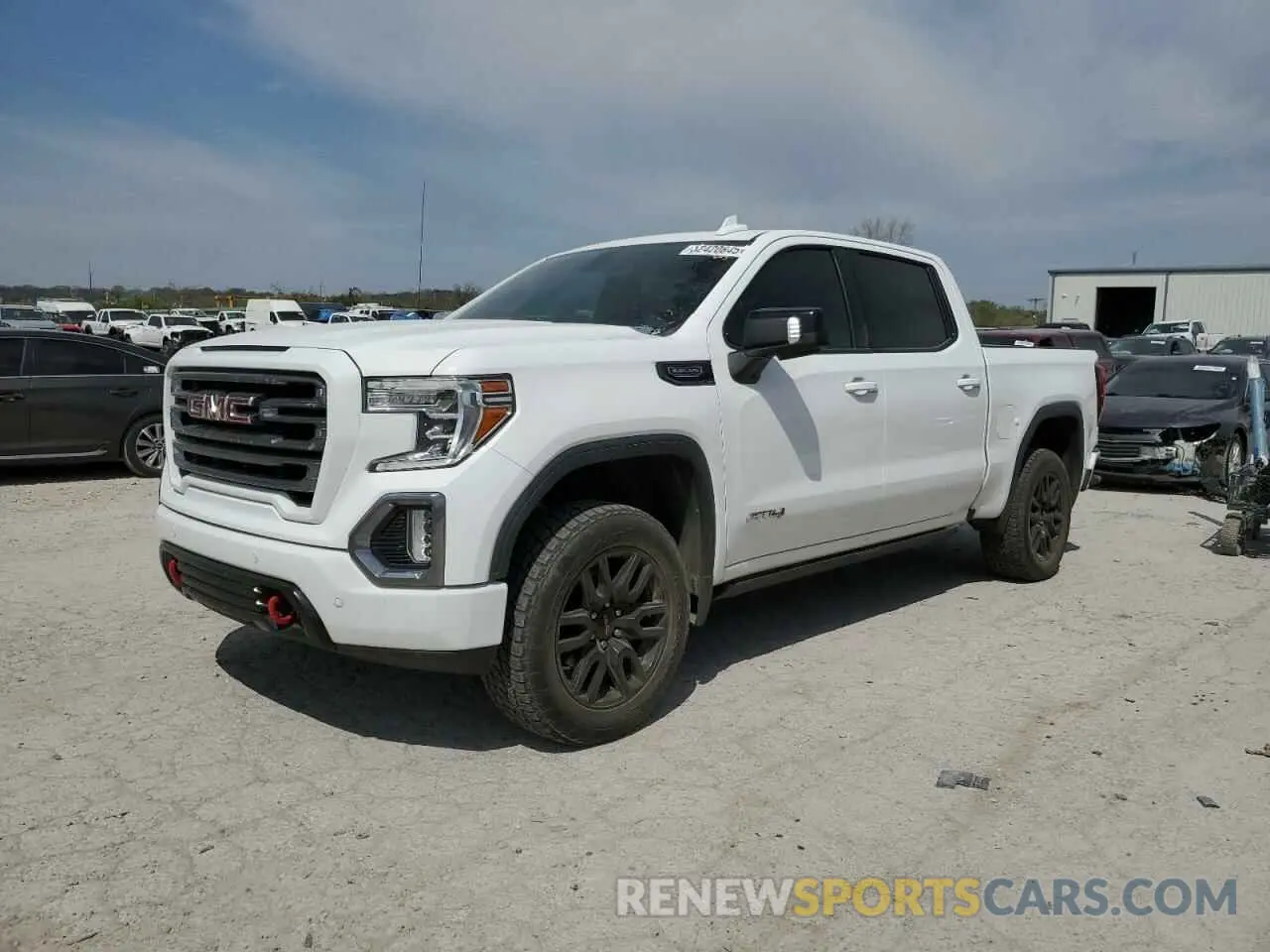 1 fotografías del automóvil dañado 3GTP9EED6MG264077 GMC SIERRA 2021