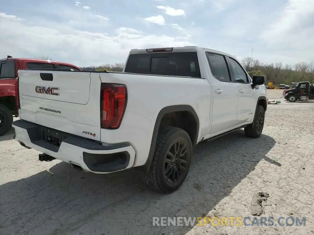 3 fotografías del automóvil dañado 3GTP9EED6MG264077 GMC SIERRA 2021