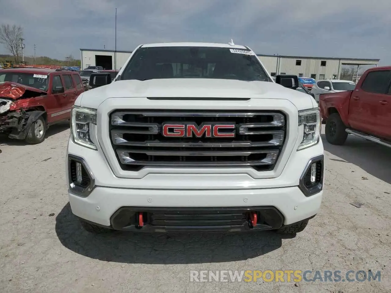 5 fotografías del automóvil dañado 3GTP9EED6MG264077 GMC SIERRA 2021