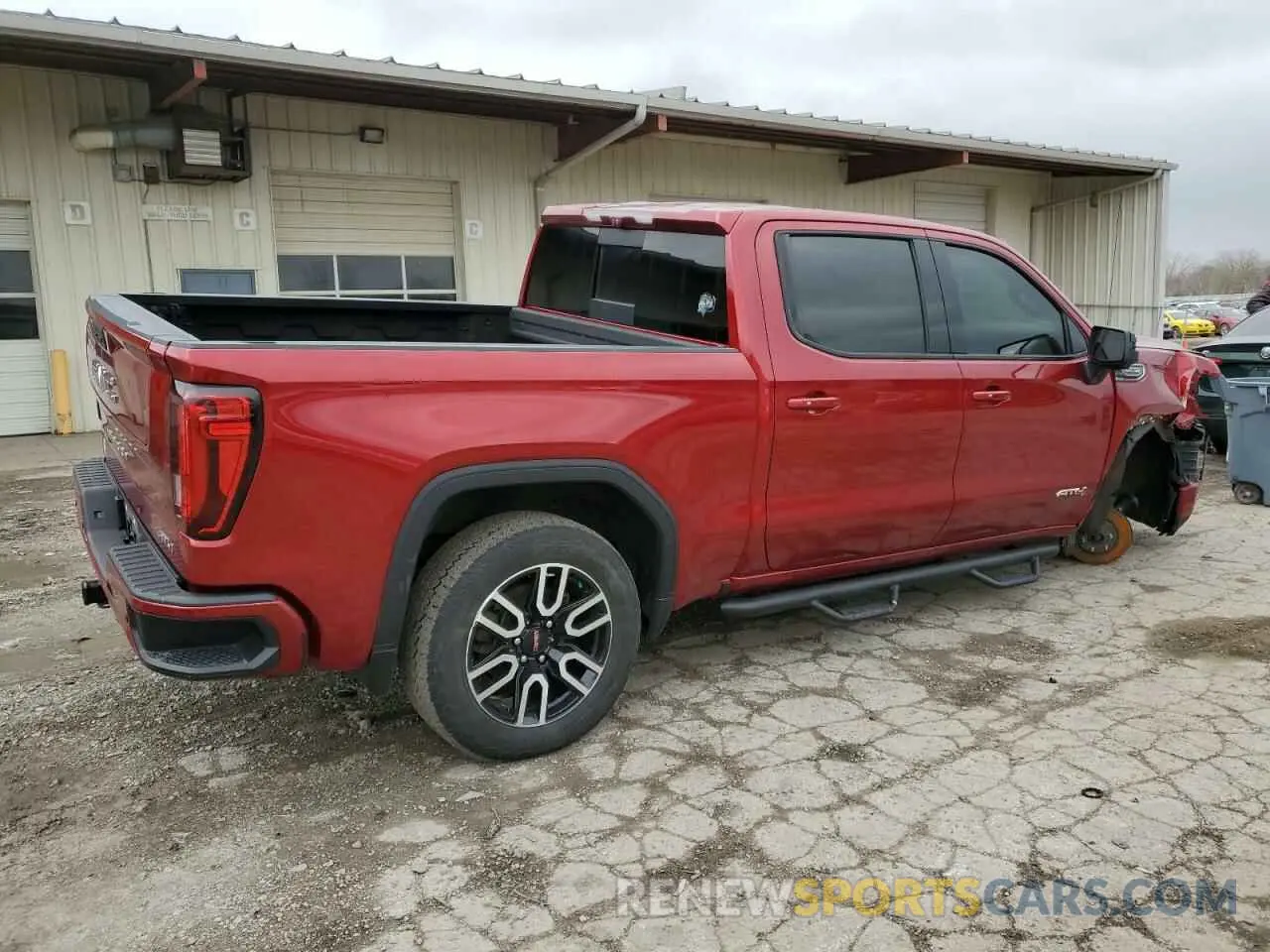 3 fotografías del automóvil dañado 3GTP9EED7MG306210 GMC SIERRA 2021