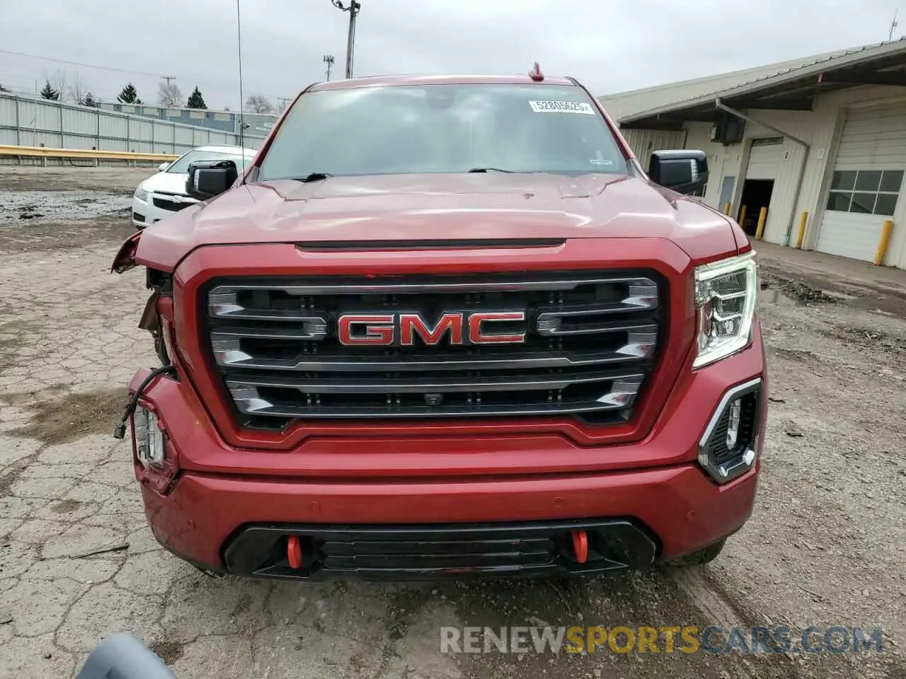 5 fotografías del automóvil dañado 3GTP9EED7MG306210 GMC SIERRA 2021