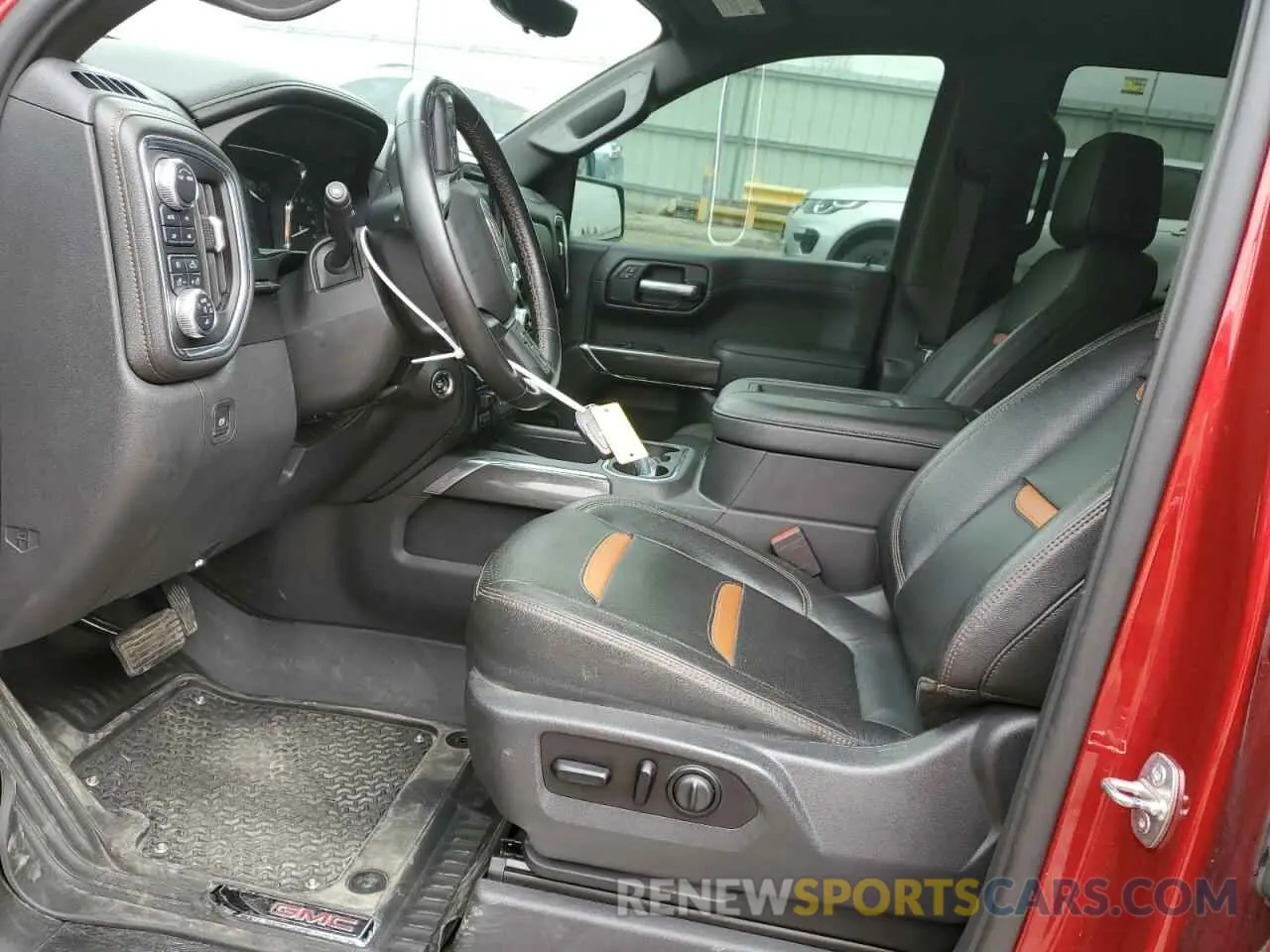 7 fotografías del automóvil dañado 3GTP9EED7MG306210 GMC SIERRA 2021