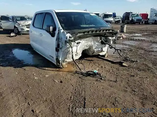 10 fotografías del automóvil dañado 3GTP9EEL0MG262218 GMC SIERRA 2021