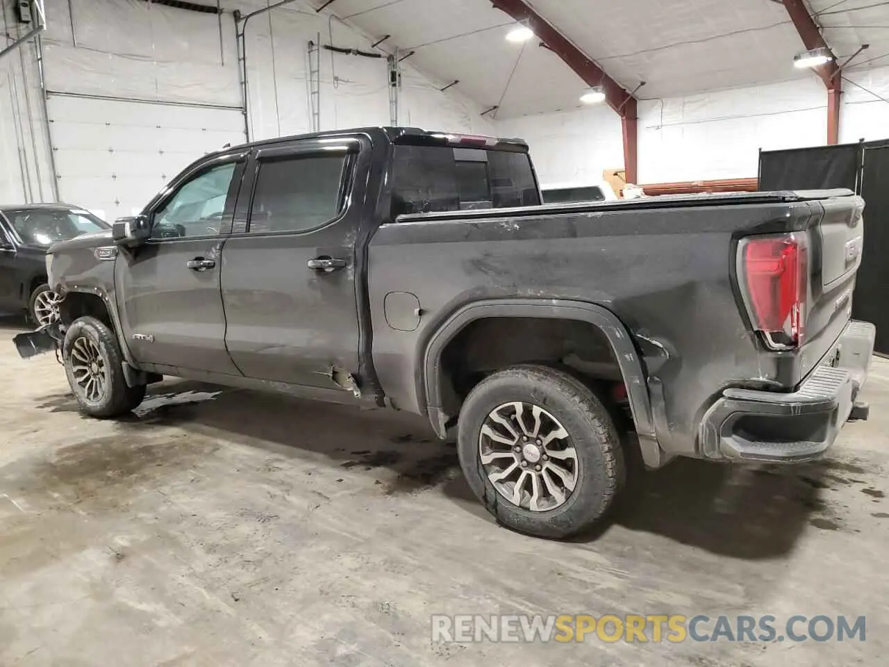 2 fotografías del automóvil dañado 3GTP9EEL0MG359077 GMC SIERRA 2021