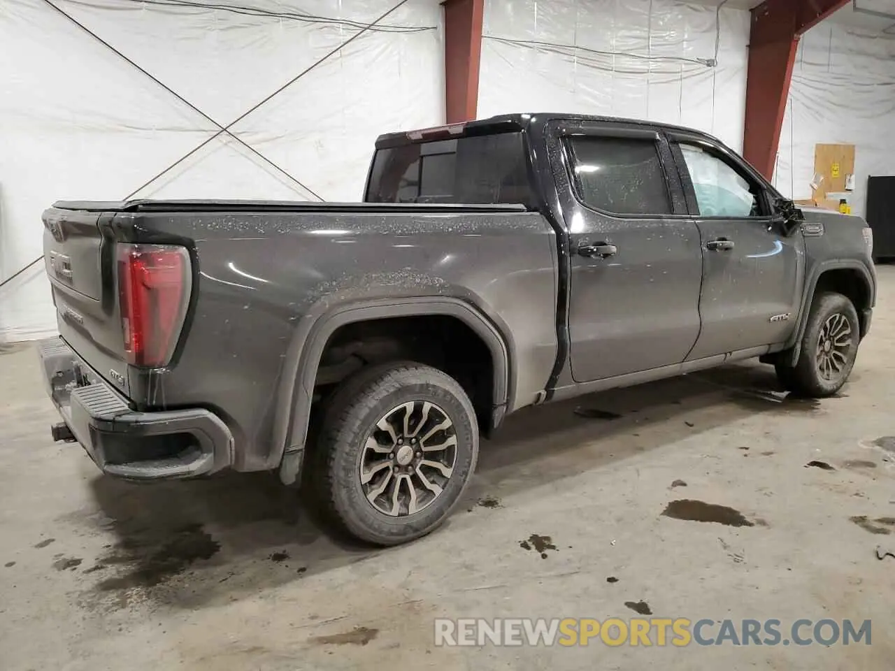 3 fotografías del automóvil dañado 3GTP9EEL0MG359077 GMC SIERRA 2021