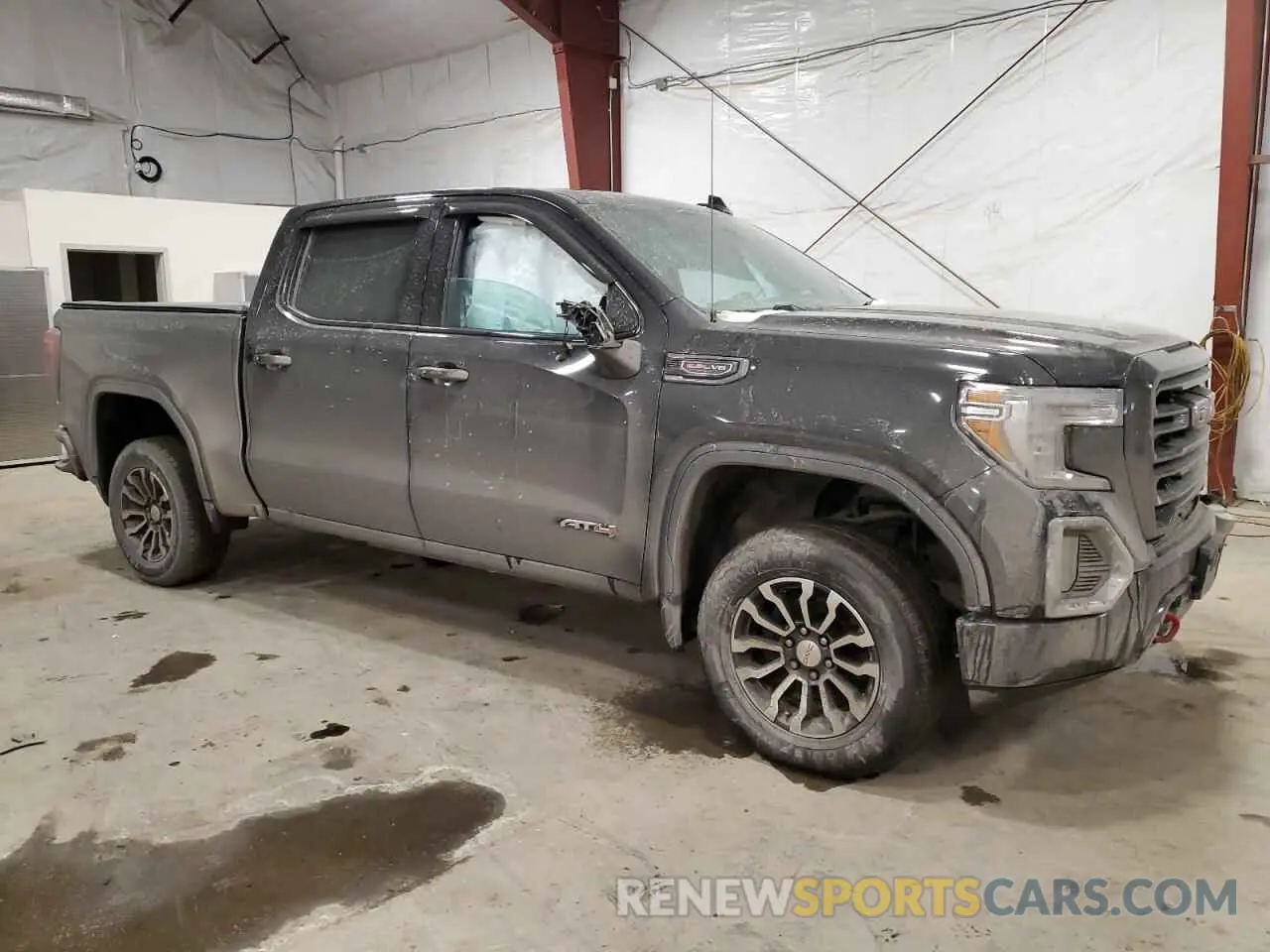 4 fotografías del automóvil dañado 3GTP9EEL0MG359077 GMC SIERRA 2021