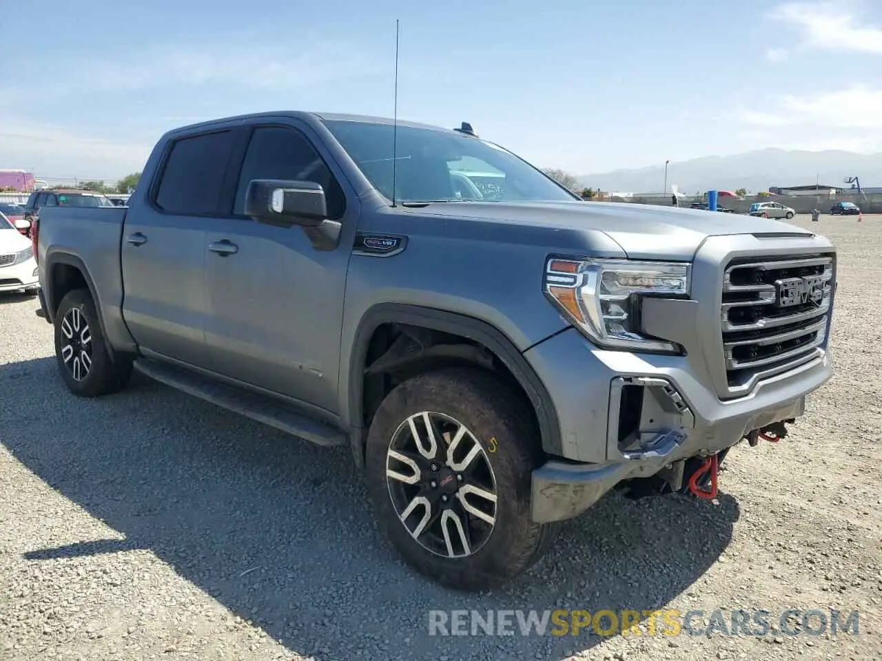 4 fotografías del automóvil dañado 3GTP9EEL2MG449962 GMC SIERRA 2021