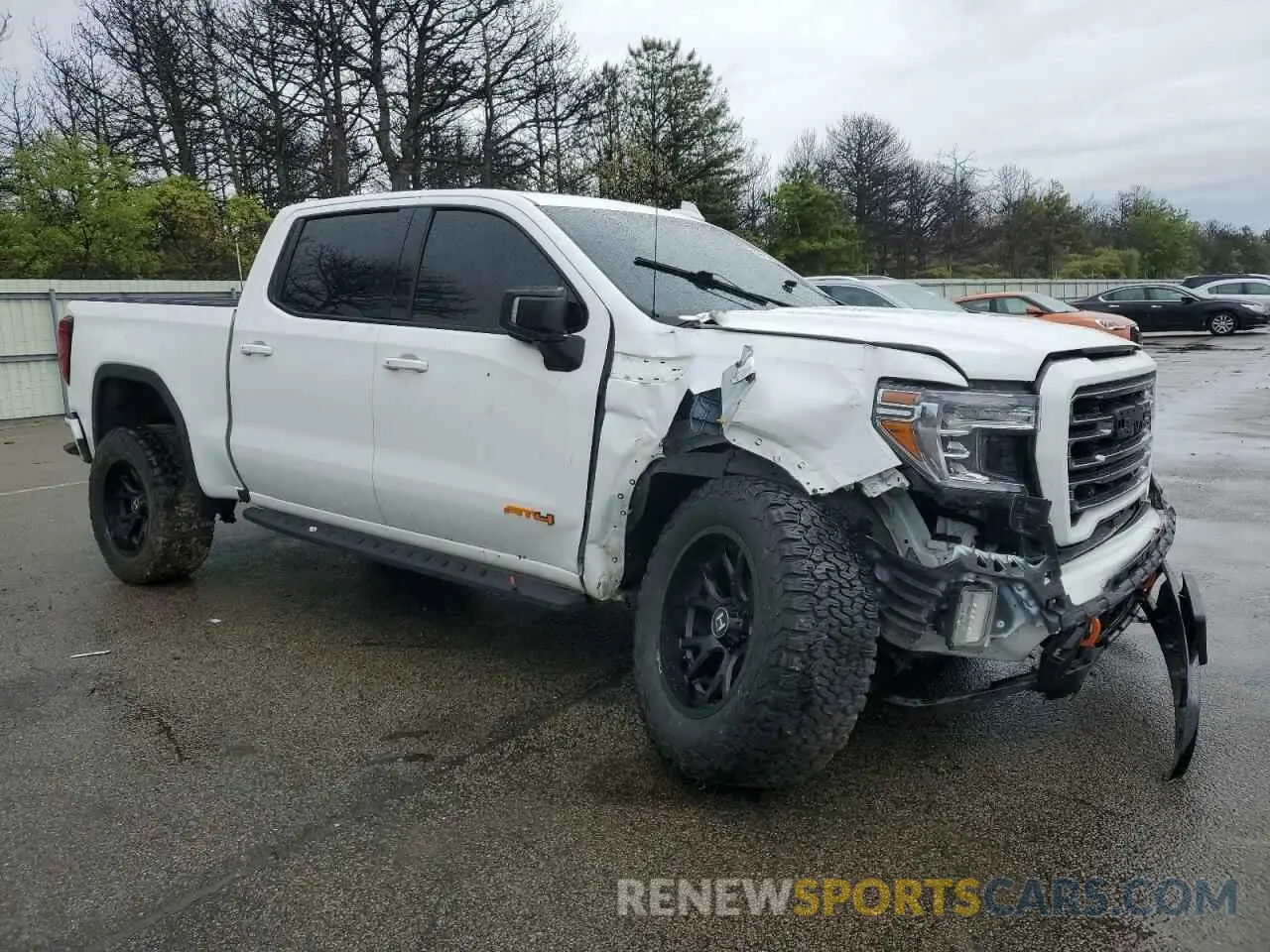 4 fotografías del automóvil dañado 3GTP9EEL7MG178879 GMC SIERRA 2021