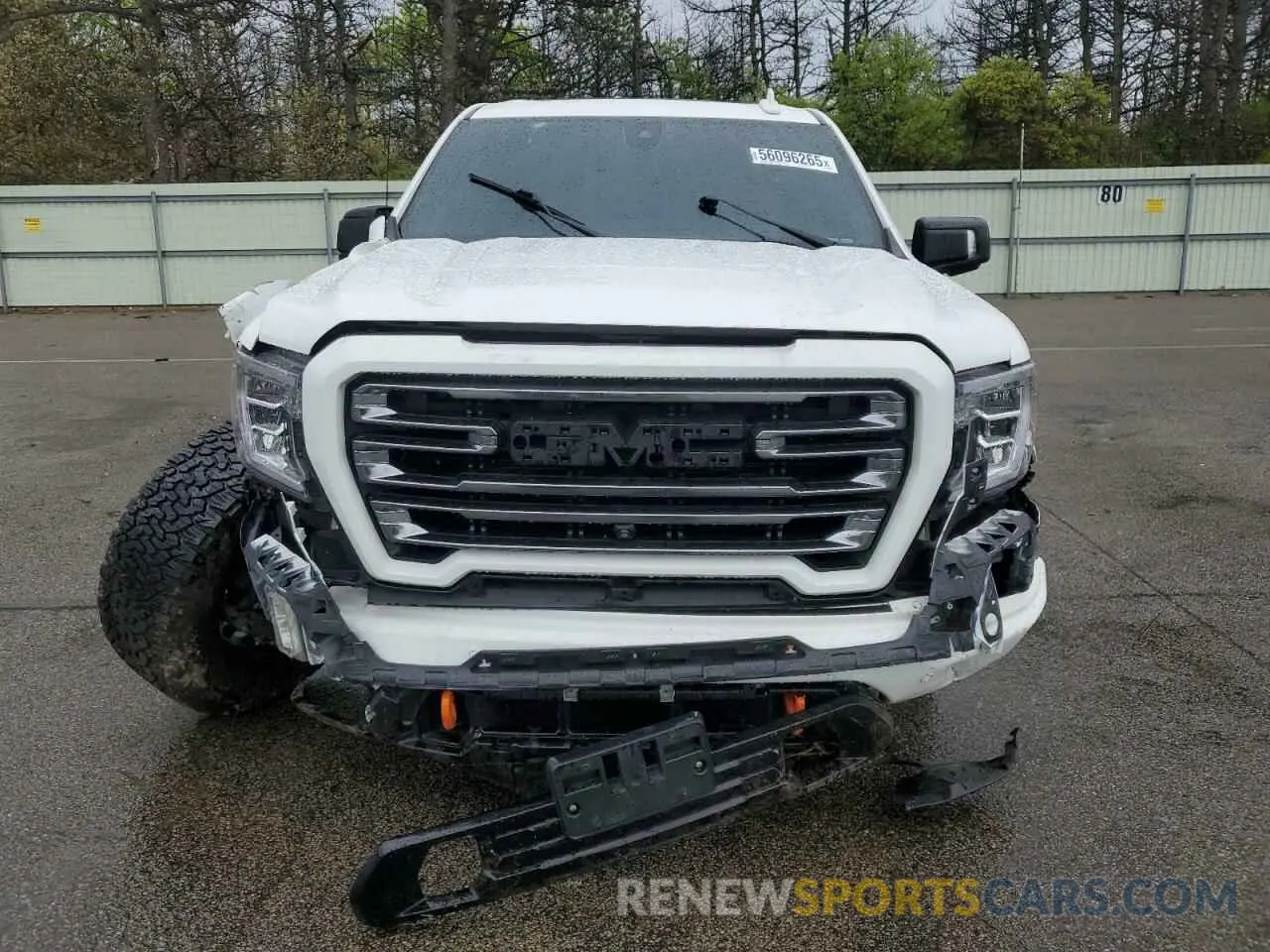 5 fotografías del automóvil dañado 3GTP9EEL7MG178879 GMC SIERRA 2021