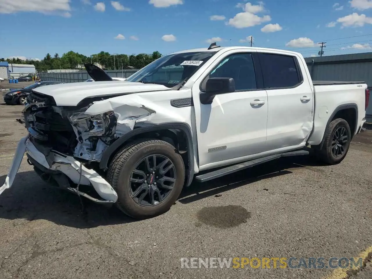 1 fotografías del automóvil dañado 3GTP9GEK2MG388194 GMC SIERRA 2021