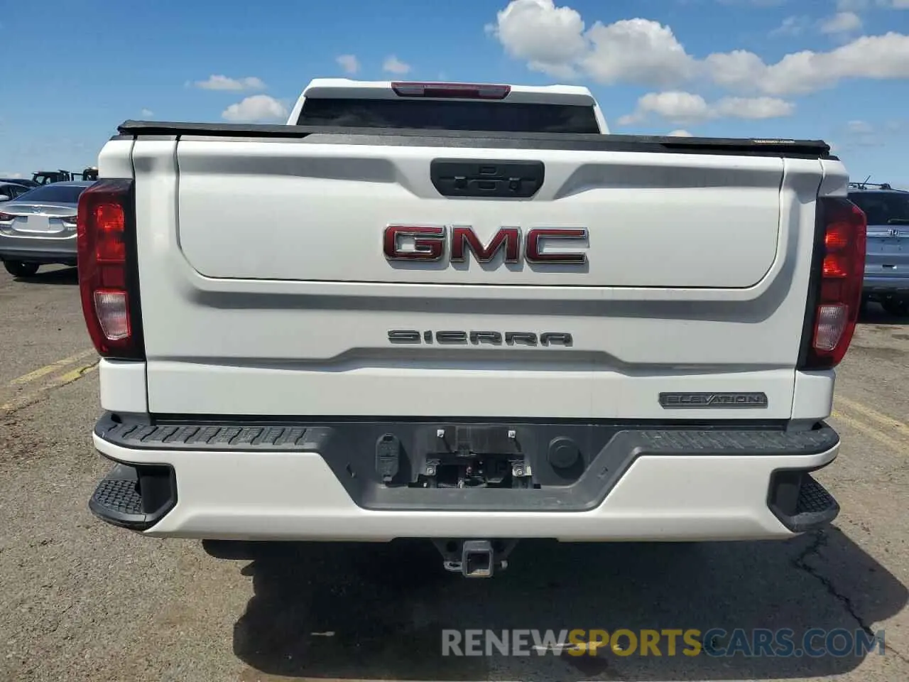 6 fotografías del automóvil dañado 3GTP9GEK2MG388194 GMC SIERRA 2021