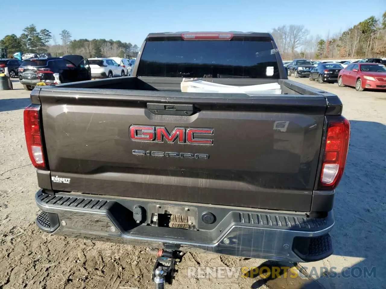 6 fotografías del automóvil dañado 3GTU9AEF0MG128069 GMC SIERRA 2021