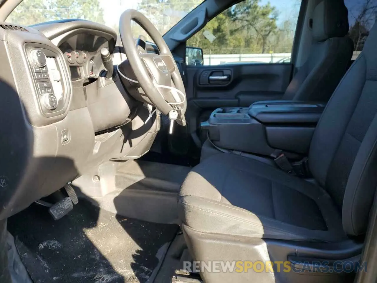 7 fotografías del automóvil dañado 3GTU9AEF0MG128069 GMC SIERRA 2021