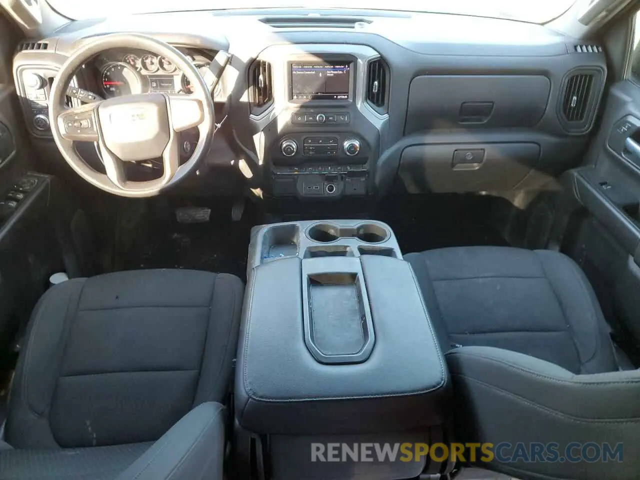 8 fotografías del automóvil dañado 3GTU9AEF0MG128069 GMC SIERRA 2021
