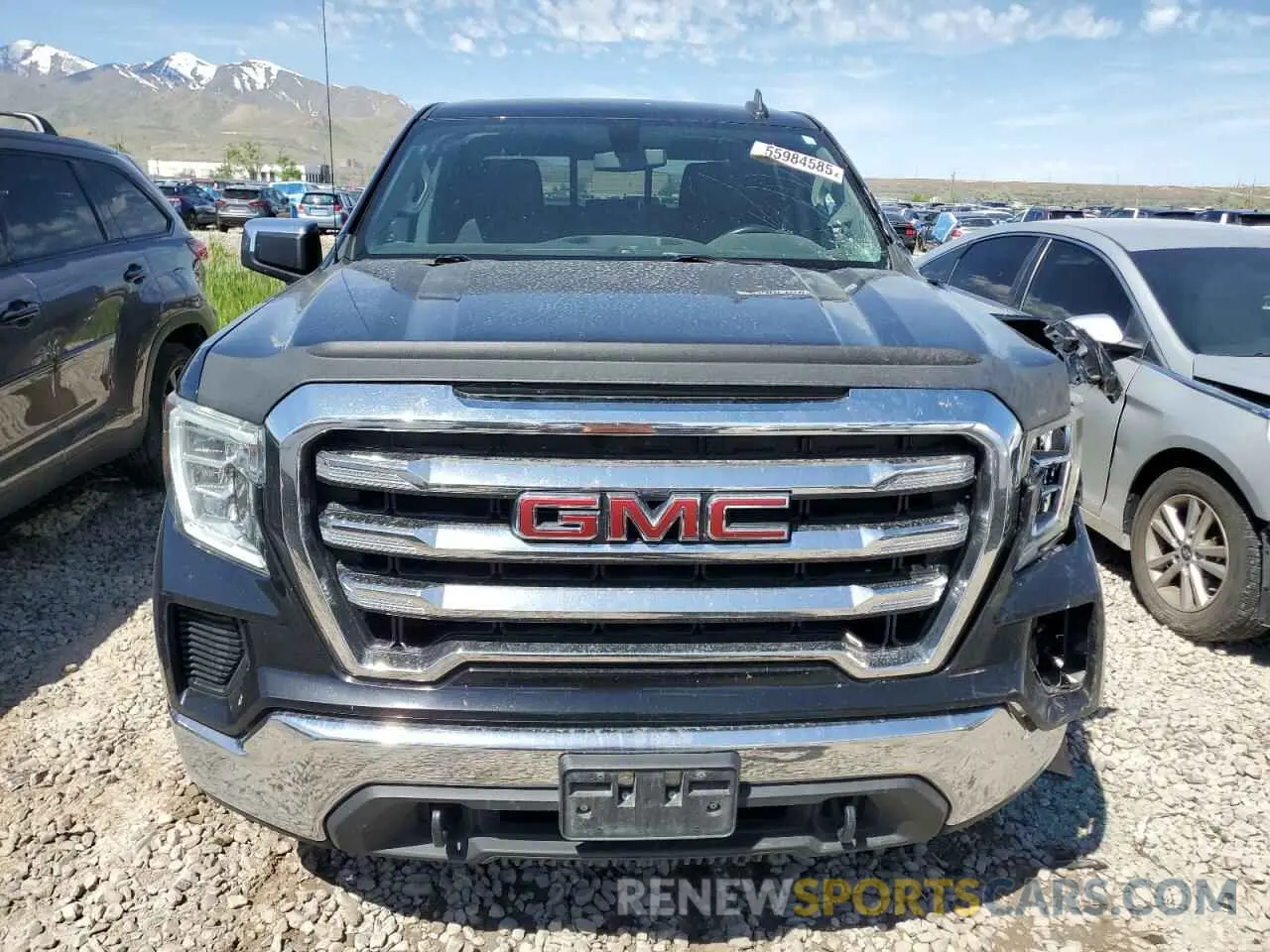 5 fotografías del automóvil dañado 3GTU9BETXMG108388 GMC SIERRA 2021