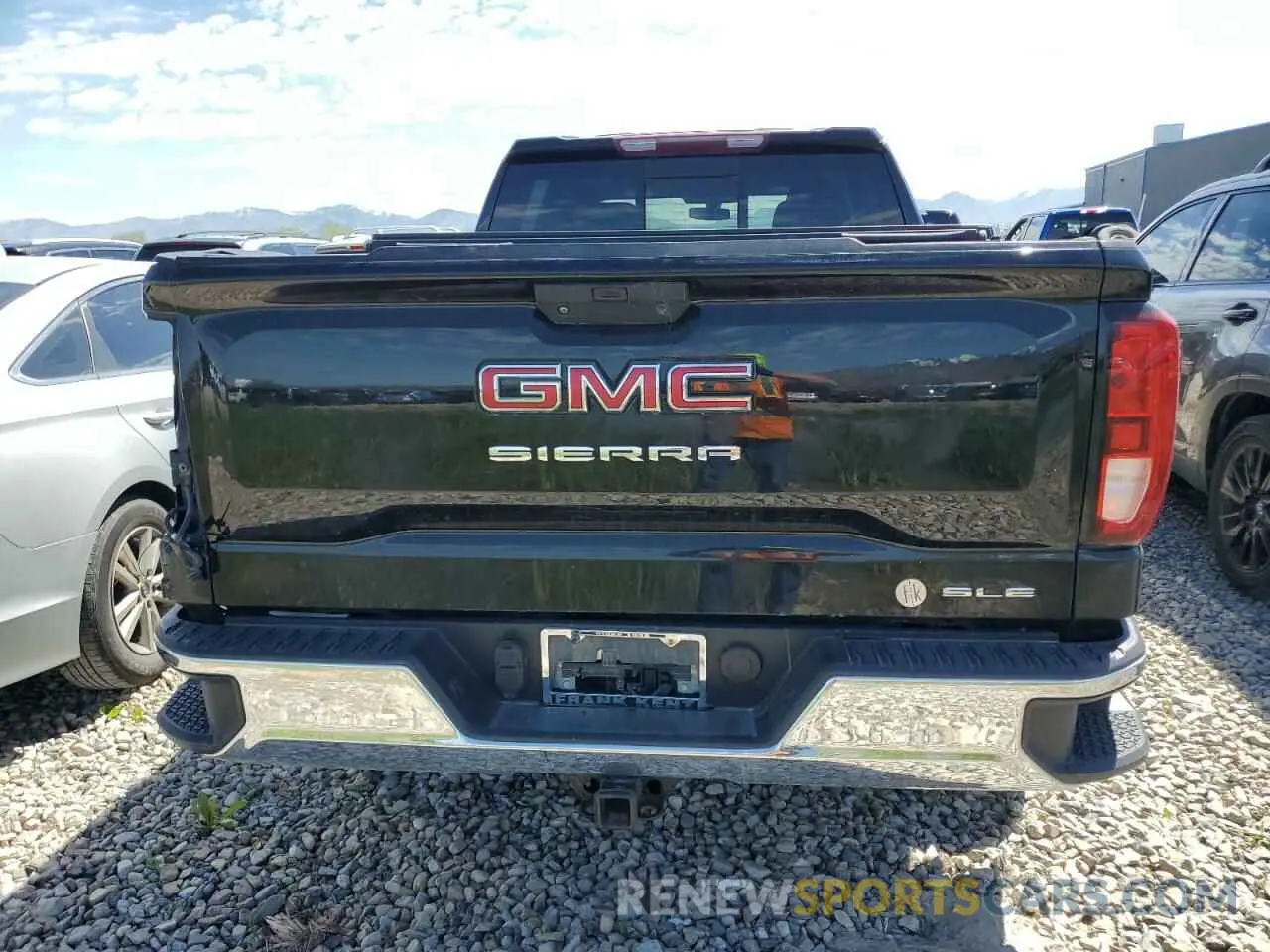 6 fotografías del automóvil dañado 3GTU9BETXMG108388 GMC SIERRA 2021