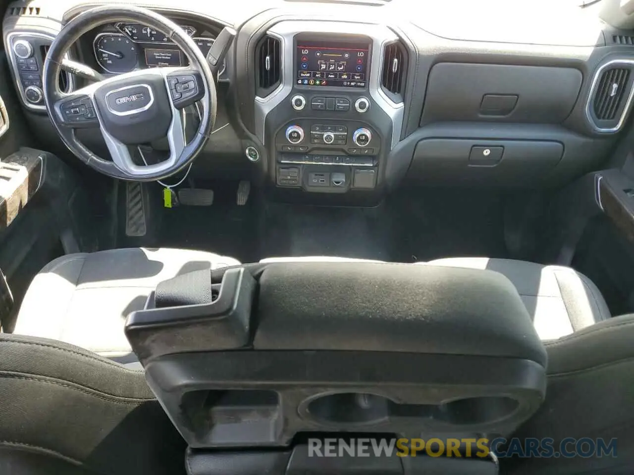 8 fotografías del automóvil dañado 3GTU9BETXMG108388 GMC SIERRA 2021