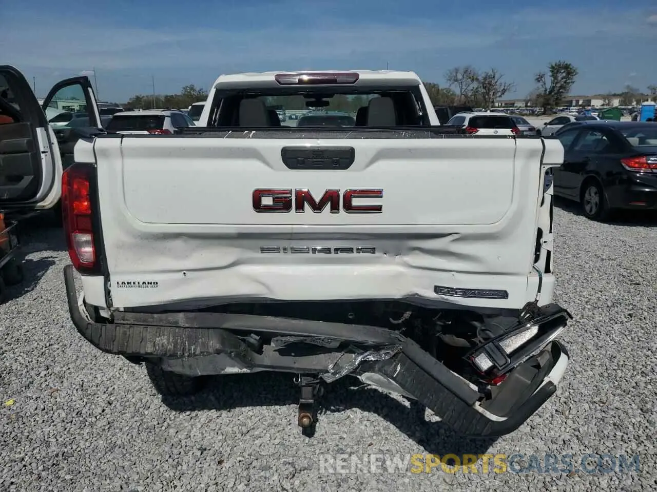 6 fotografías del automóvil dañado 3GTU9CED2MG481021 GMC SIERRA 2021