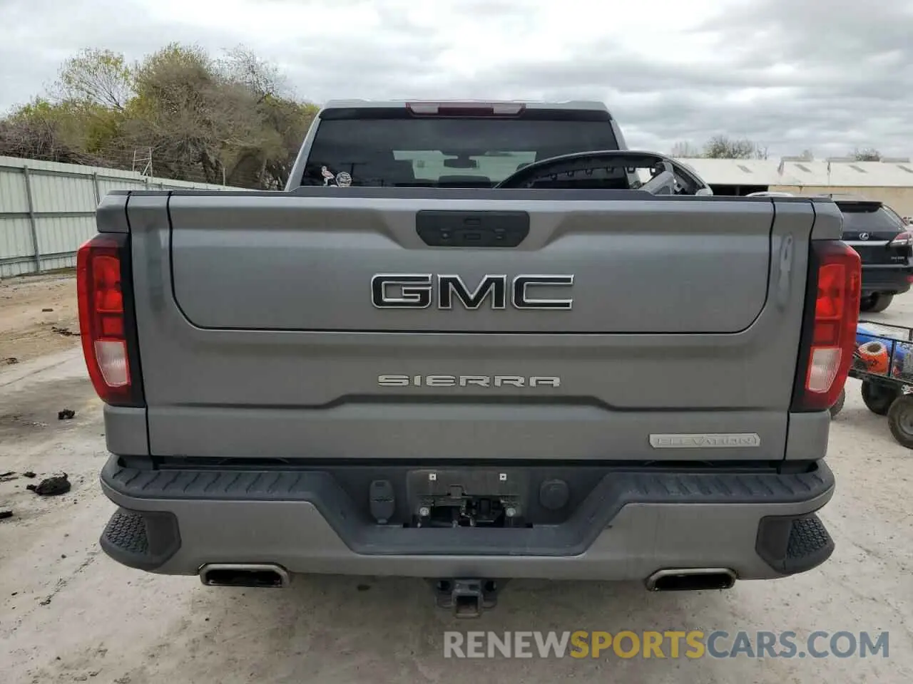 6 fotografías del automóvil dañado 3GTU9CED4MG445329 GMC SIERRA 2021
