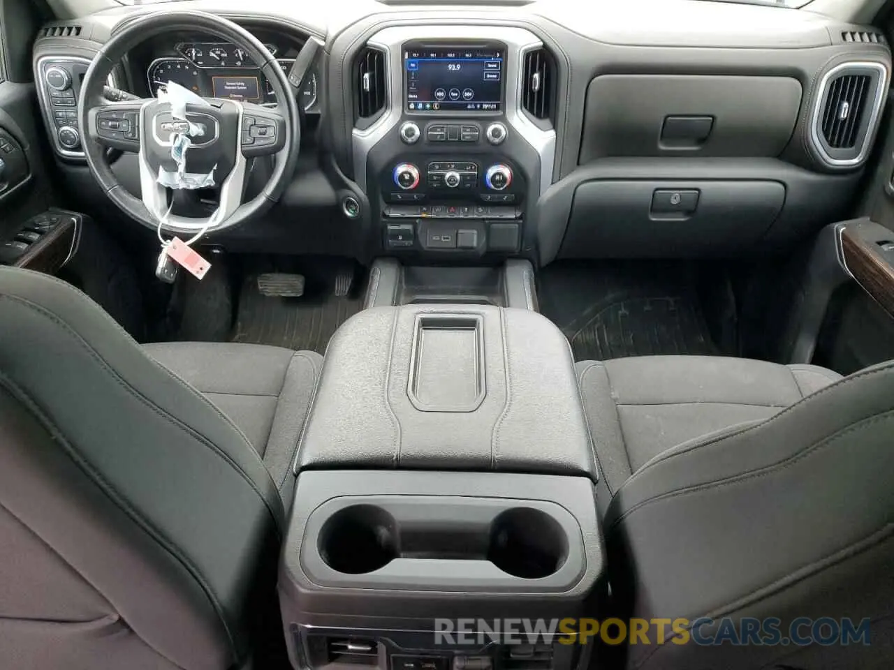 8 fotografías del automóvil dañado 3GTU9CED4MG445329 GMC SIERRA 2021