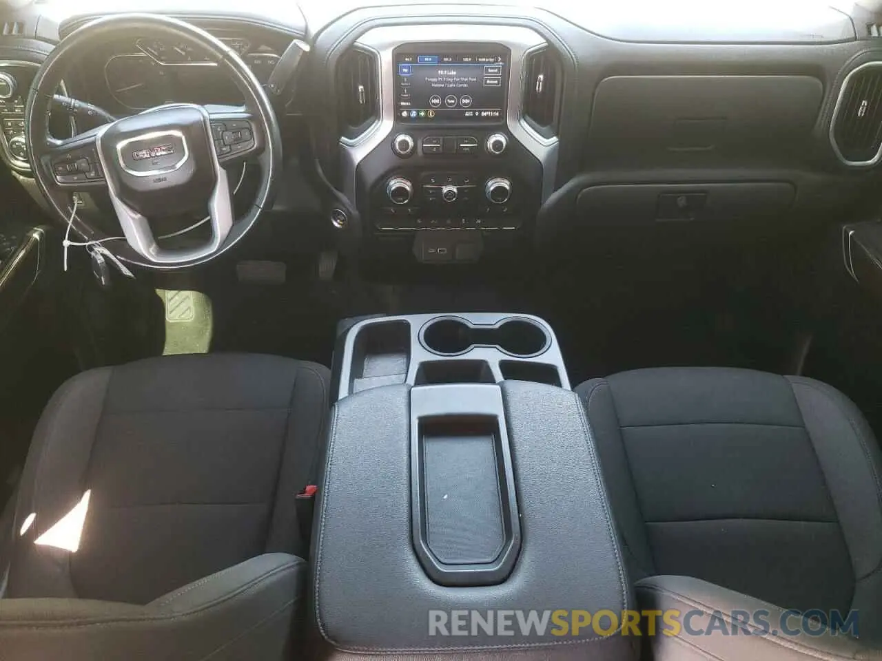 8 fotografías del automóvil dañado 3GTU9CET4MG219377 GMC SIERRA 2021