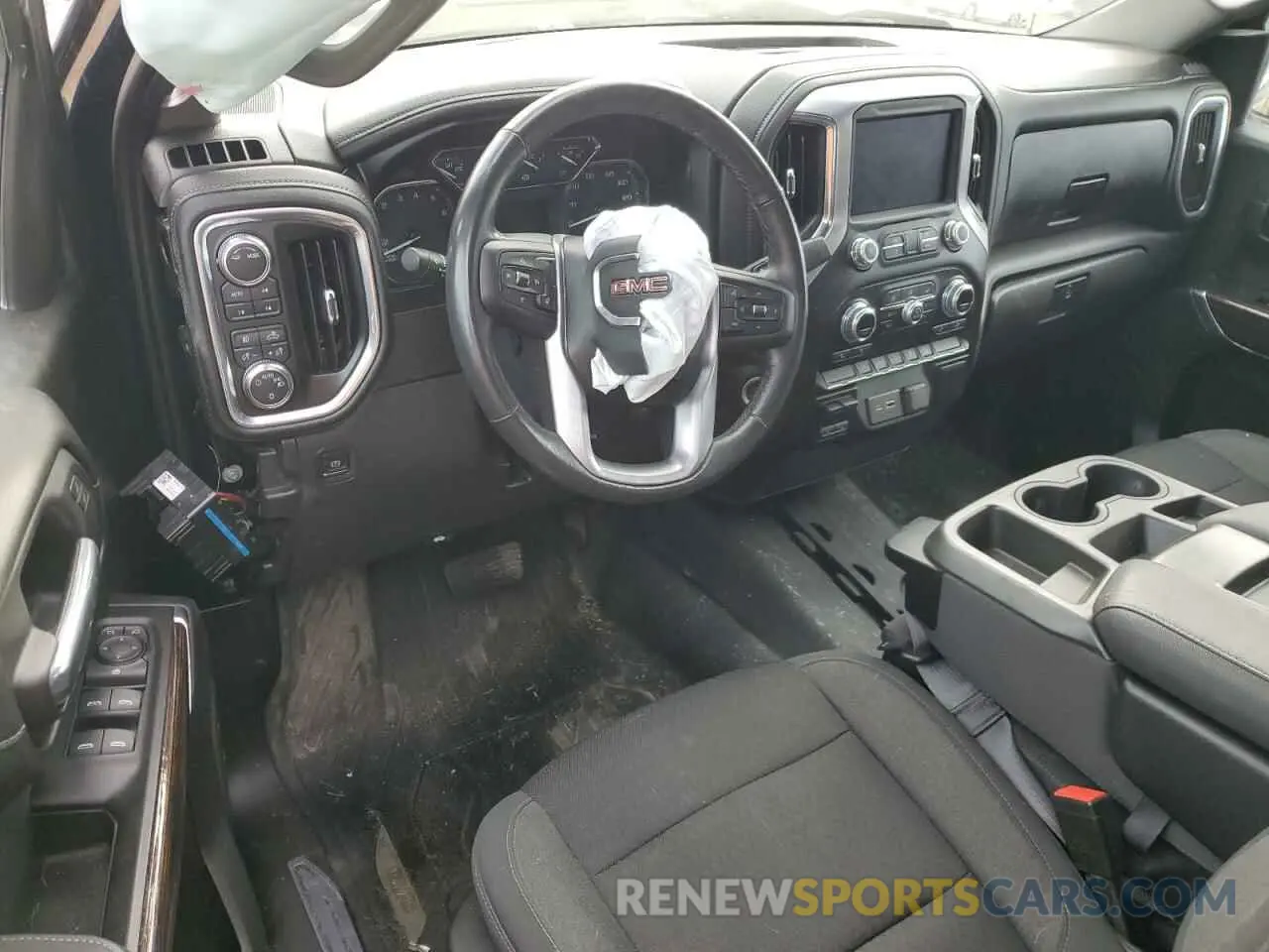 8 fotografías del automóvil dañado 3GTU9CET5MG361186 GMC SIERRA 2021