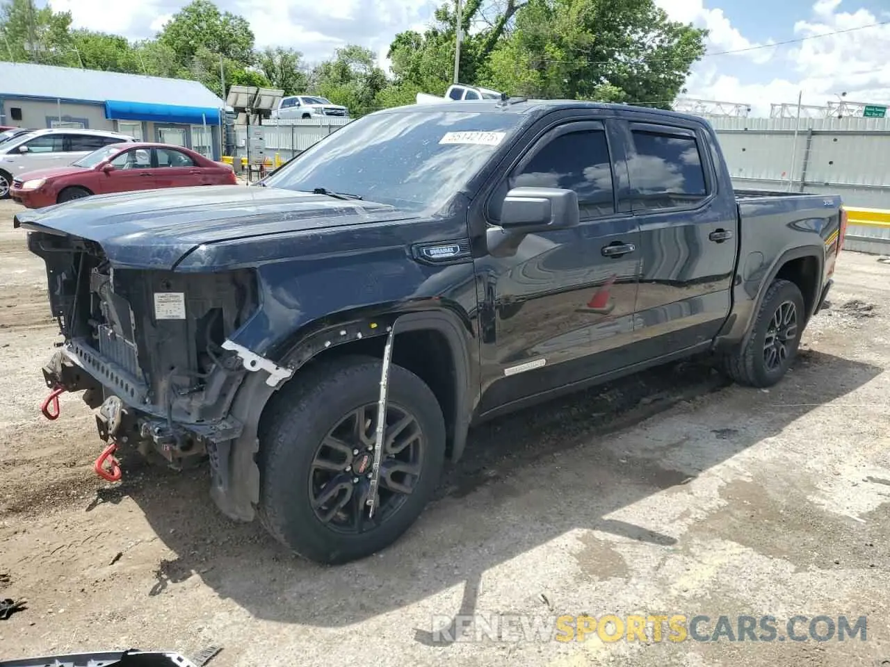 1 fotografías del automóvil dañado 3GTU9CET6MG433223 GMC SIERRA 2021