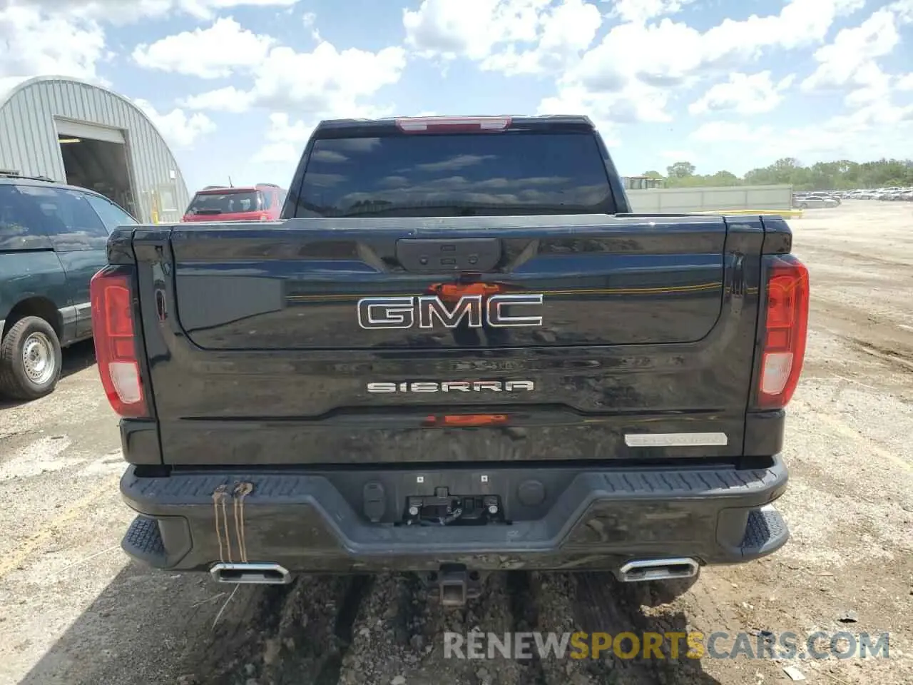 6 fotografías del automóvil dañado 3GTU9CET6MG433223 GMC SIERRA 2021