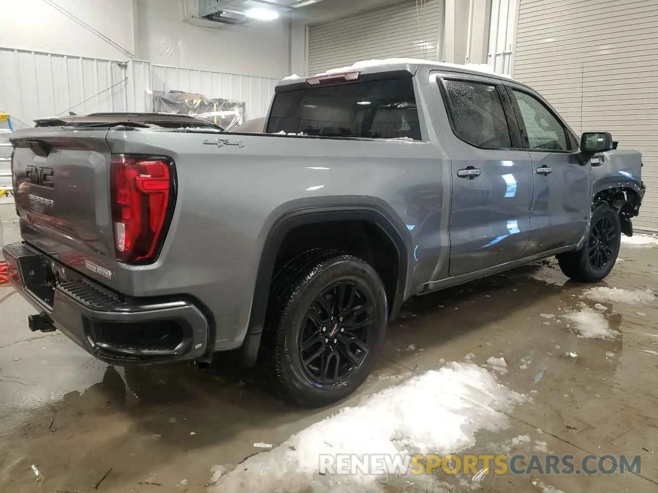 3 fotografías del automóvil dañado 3GTU9CET8MG164643 GMC SIERRA 2021