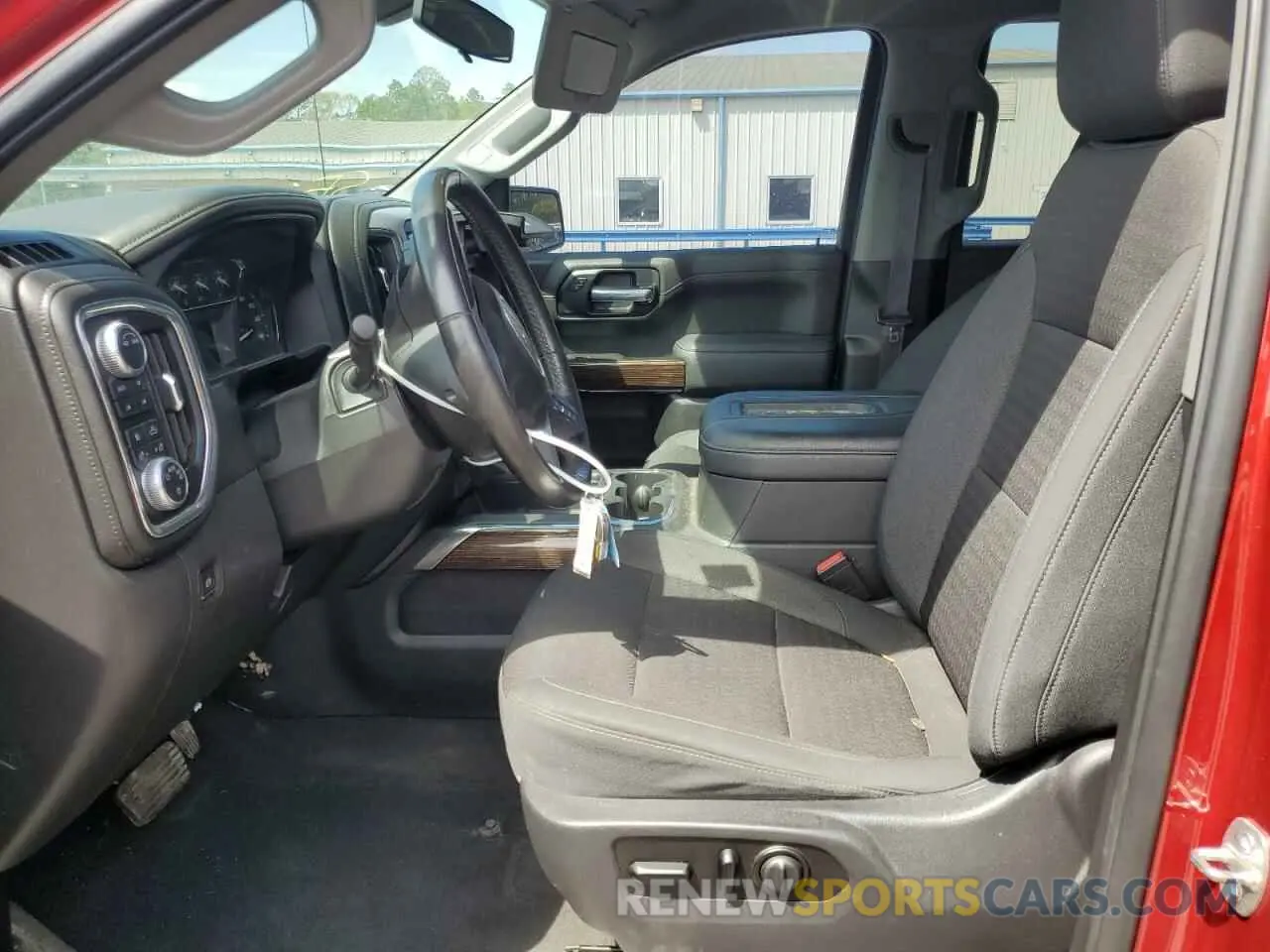 7 fotografías del automóvil dañado 3GTU9CETXMG303896 GMC SIERRA 2021