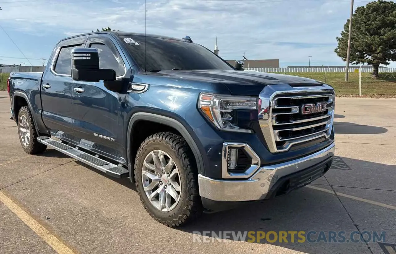 1 fotografías del automóvil dañado 3GTU9DED1MG116187 GMC SIERRA 2021