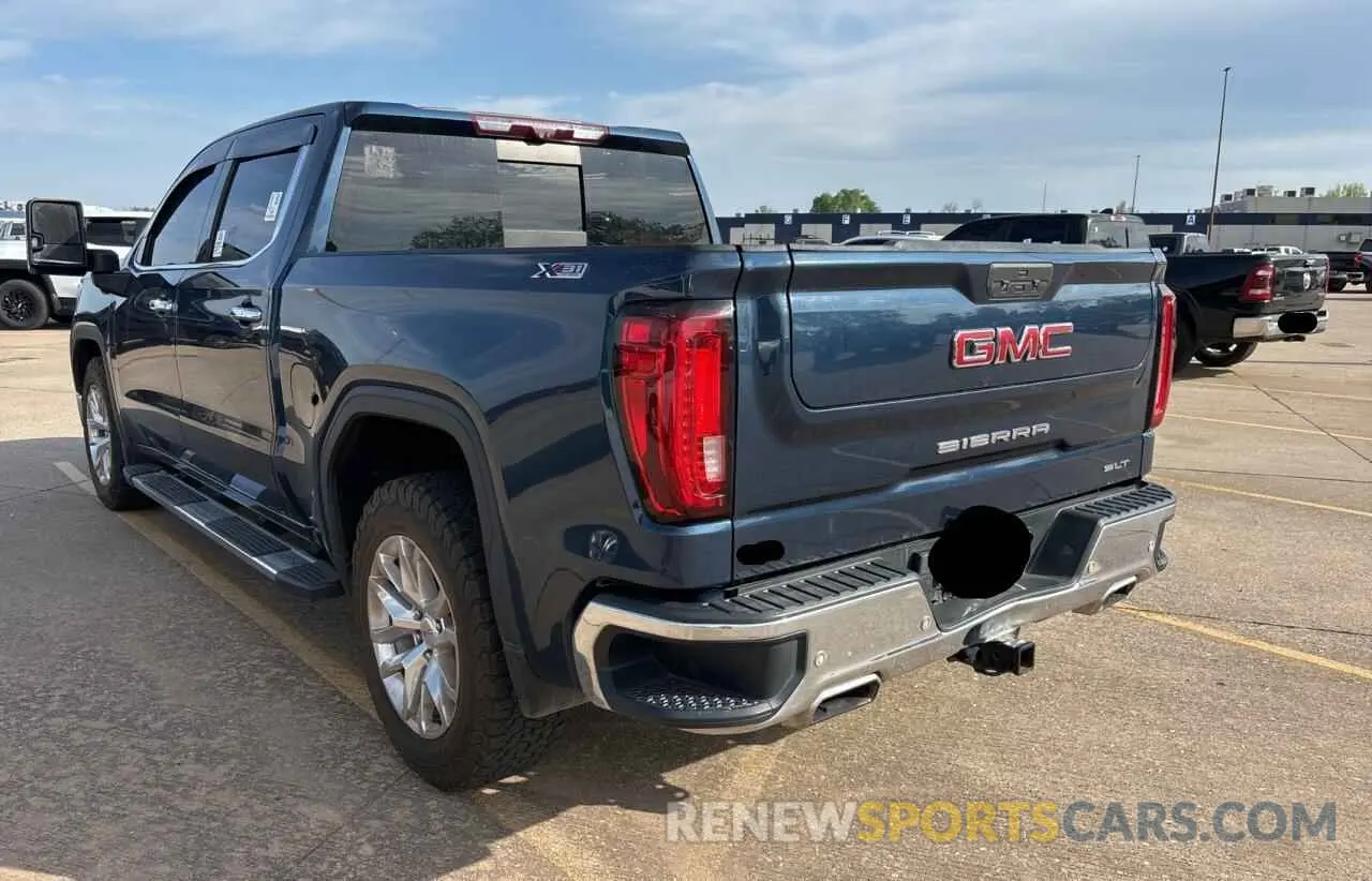 3 fotografías del automóvil dañado 3GTU9DED1MG116187 GMC SIERRA 2021