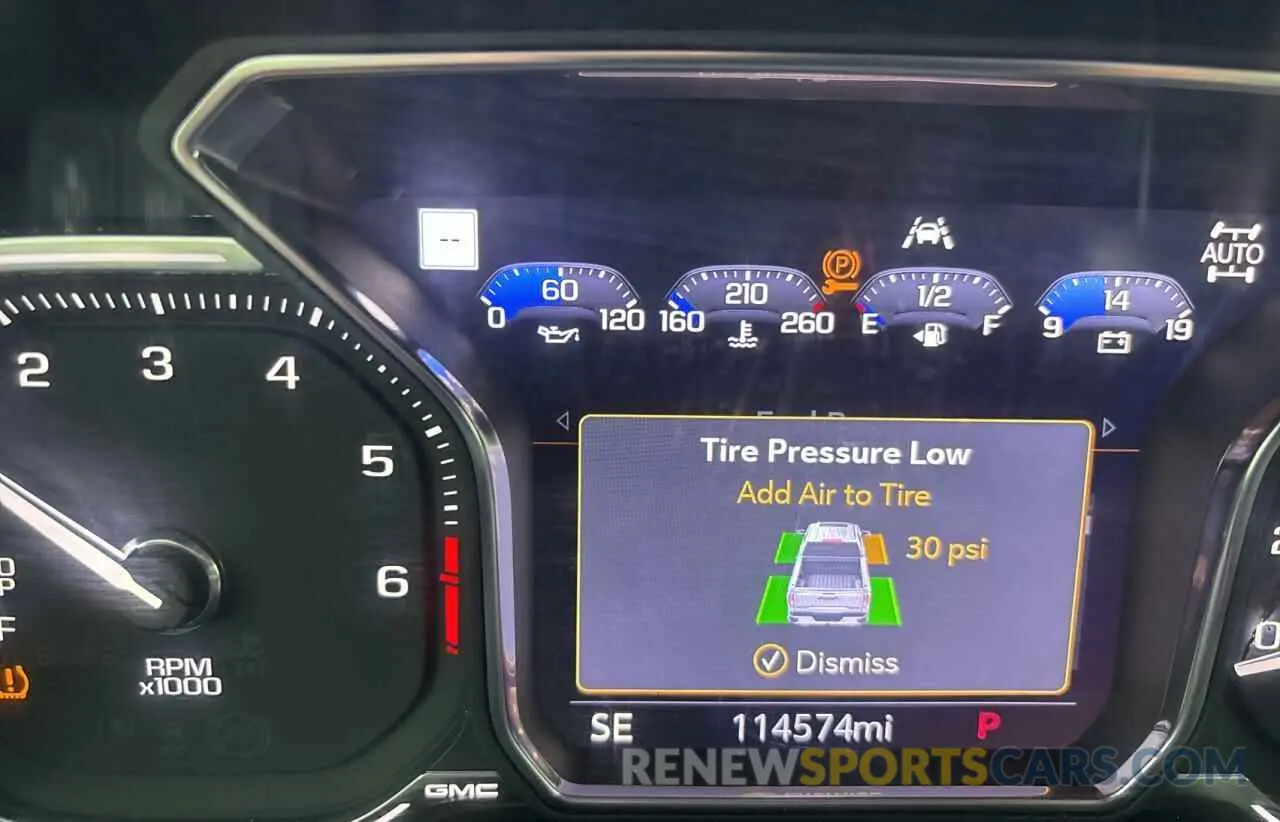 8 fotografías del automóvil dañado 3GTU9DED1MG116187 GMC SIERRA 2021