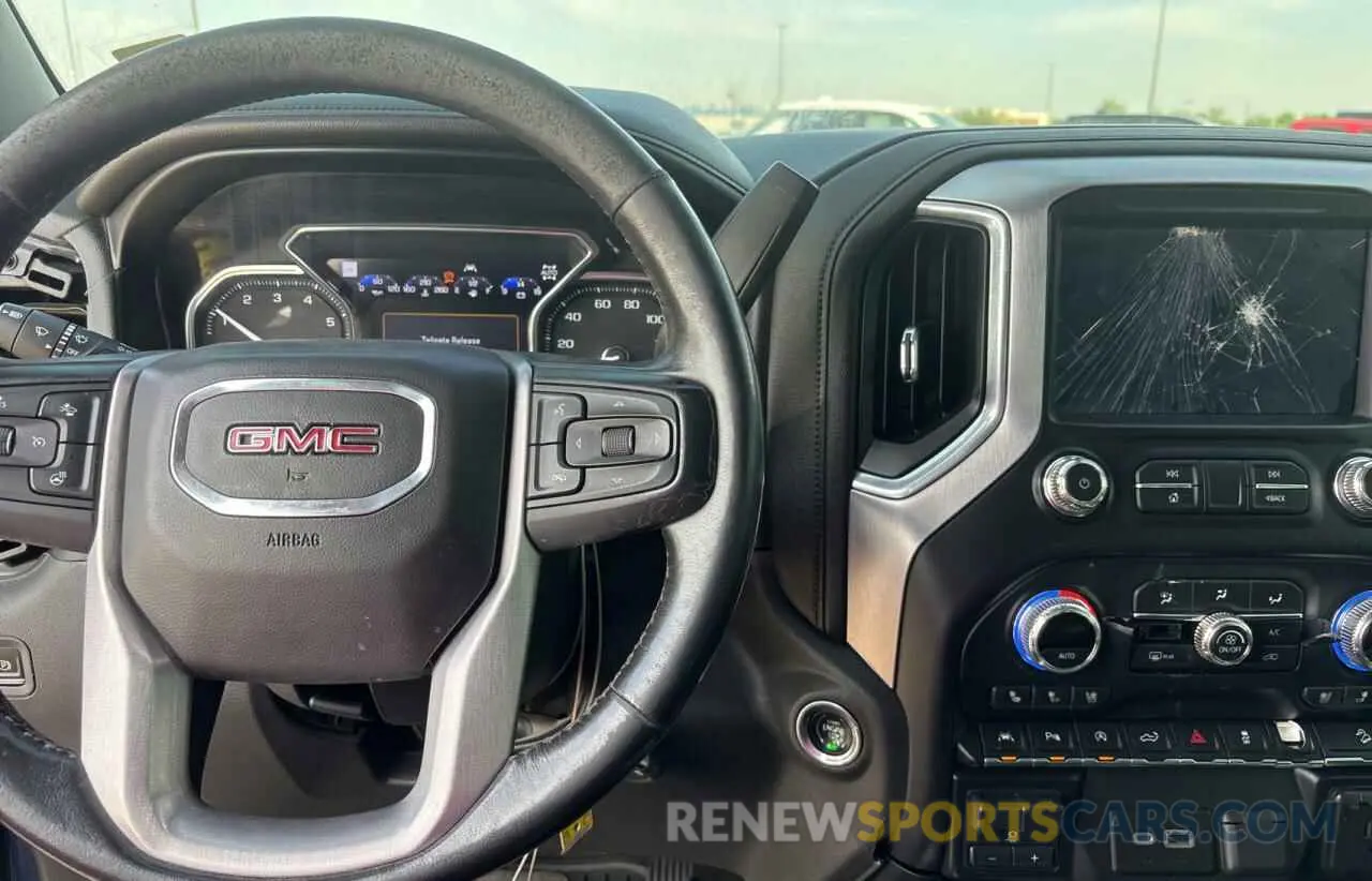 9 fotografías del automóvil dañado 3GTU9DED1MG116187 GMC SIERRA 2021