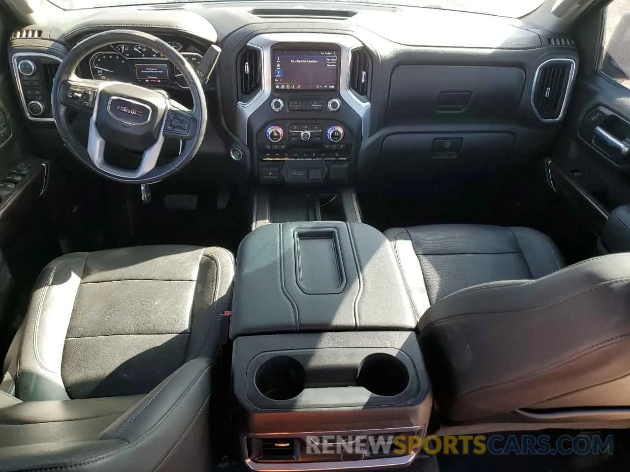 8 fotografías del automóvil dañado 3GTU9DED5MG124860 GMC SIERRA 2021