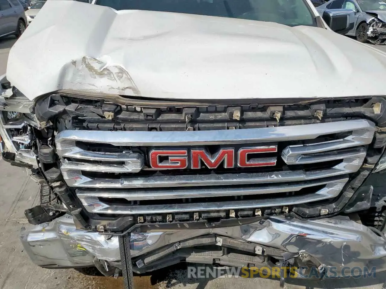 12 fotografías del automóvil dañado 3GTU9DEL1MG353270 GMC SIERRA 2021