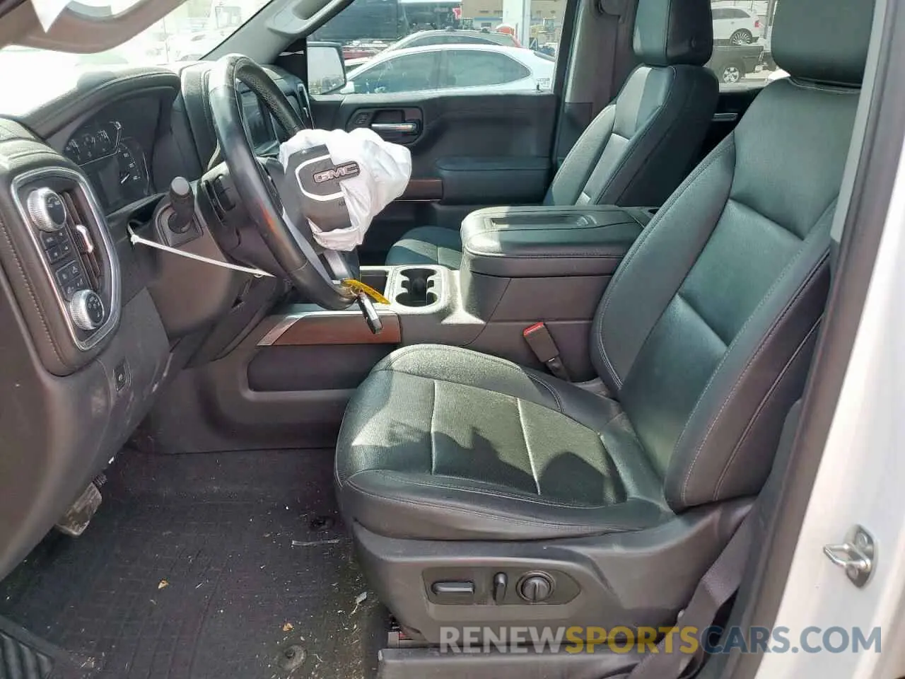 7 fotografías del automóvil dañado 3GTU9DEL1MG353270 GMC SIERRA 2021